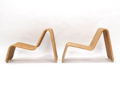 Pair of P3 Lounge Chair by Tito Agnoli