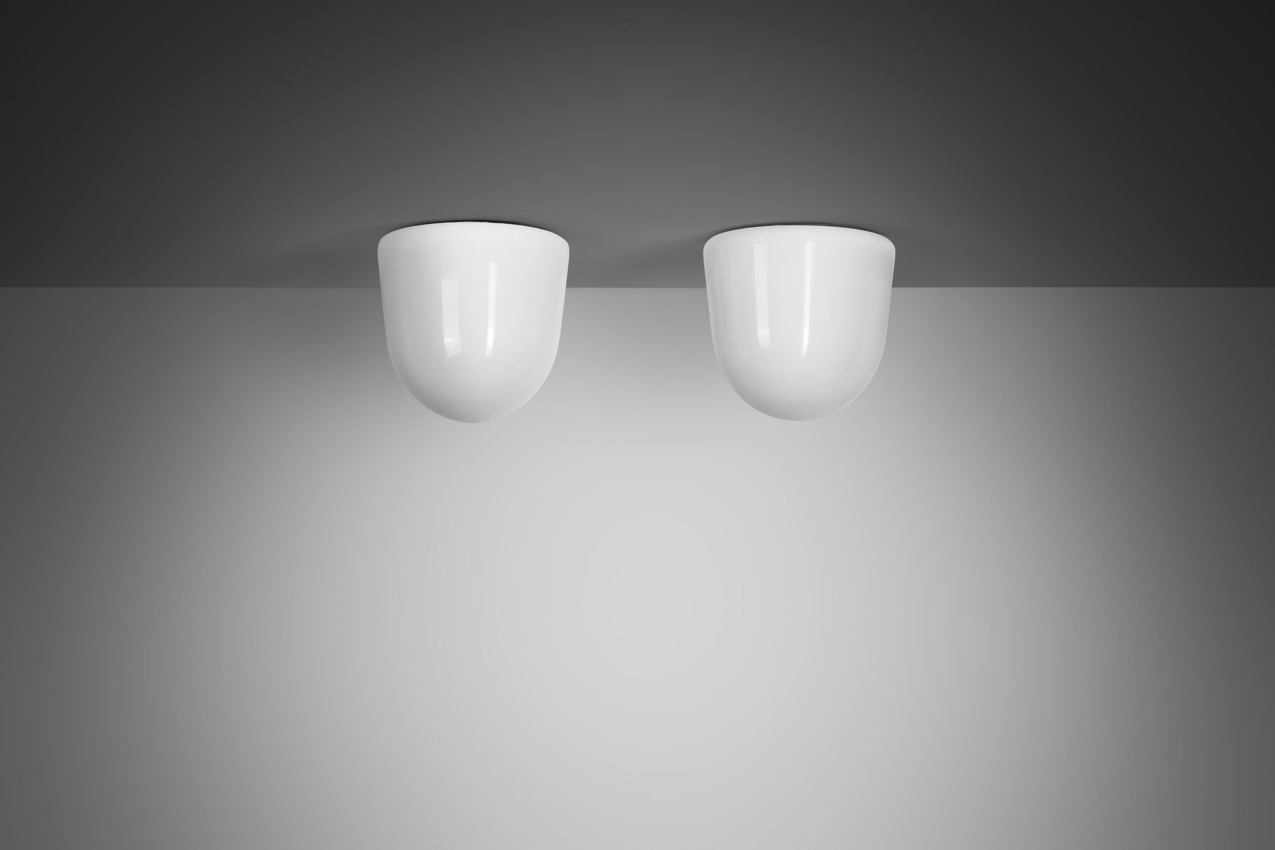 Mid-Century moderno Coppia di lampade da soffitto 