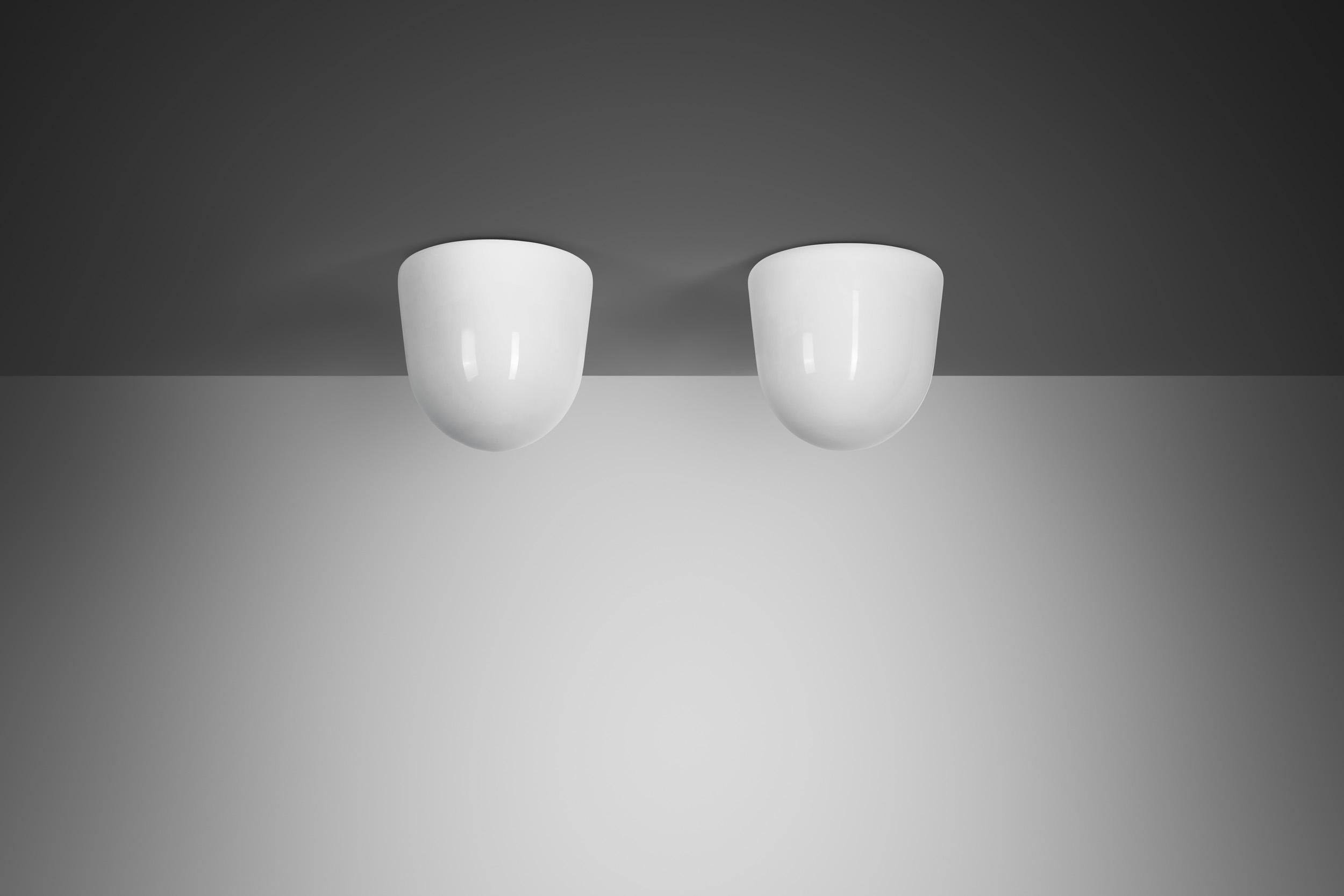 Coppia di lampade da soffitto 