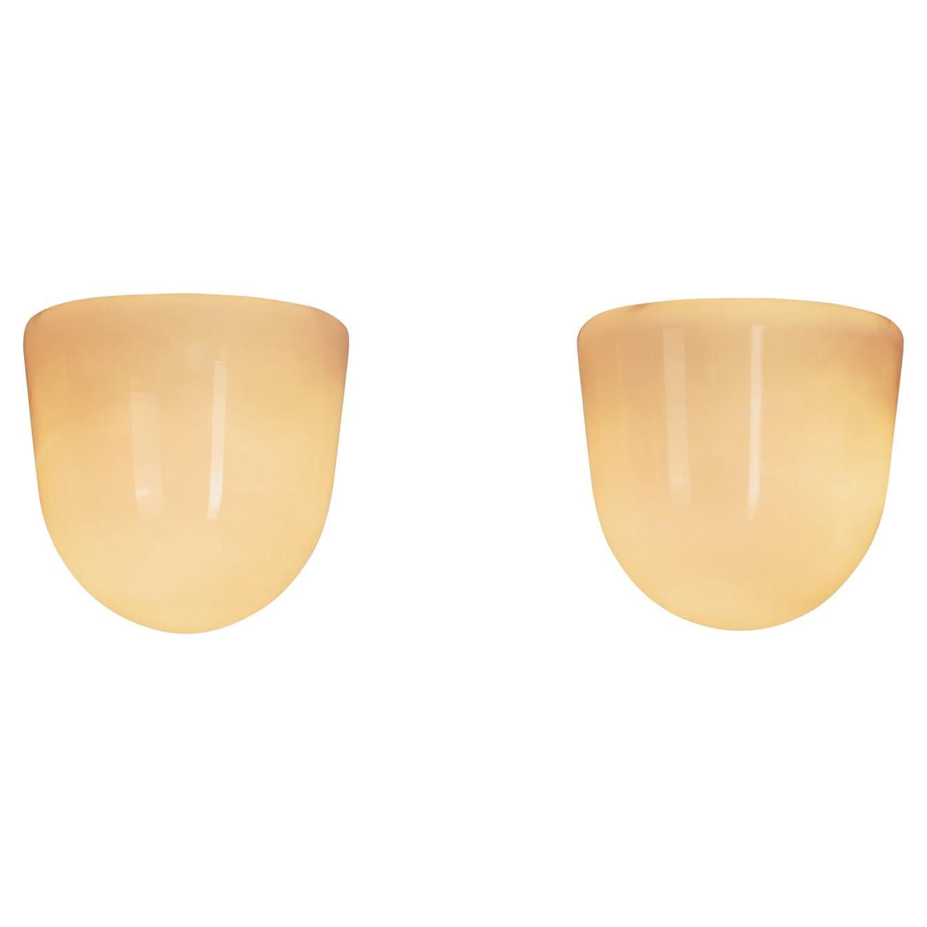 Coppia di lampade da soffitto "80112" di Paavo Tynell per Idman, Finlandia, 1950 ca. in vendita