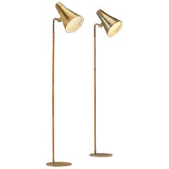 Pair of Paavo Tynell Floor Lamps for Taito