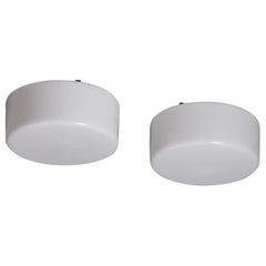Pair of Paavo Tynell Flush Mount's, Taito Oy, 1930/1940s