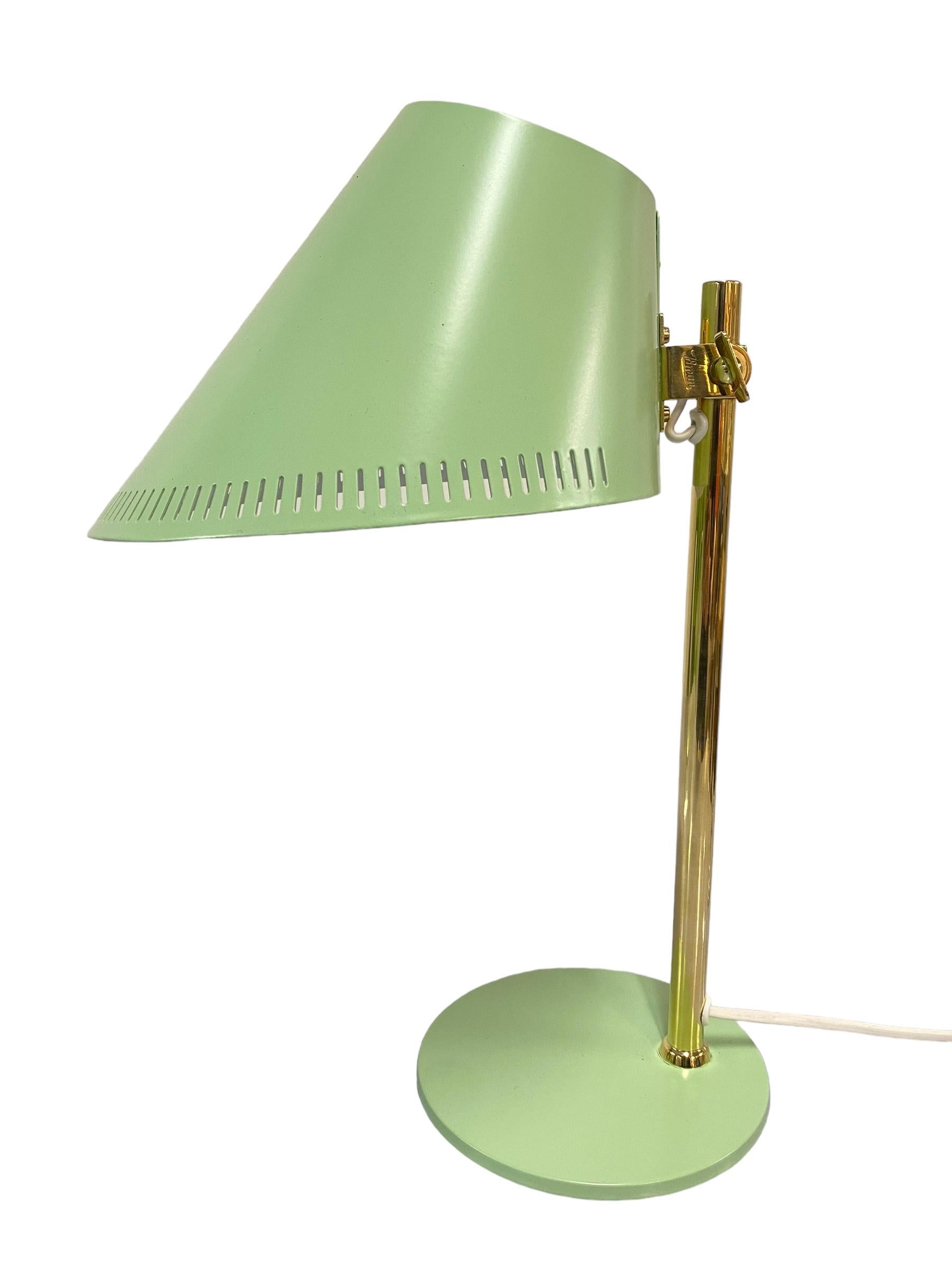 Finnish Pair of Paavo Tynell Table Lamps Model. 9227, Idman Oy 1950s For Sale