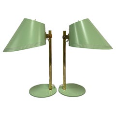 Vintage Pair of Paavo Tynell Table Lamps Model. 9227, Idman Oy 1950s