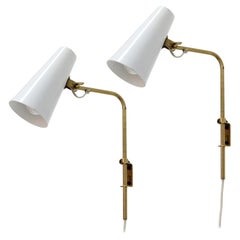 Pair of Paavo Tynell Wall Lights for Idman, 1950