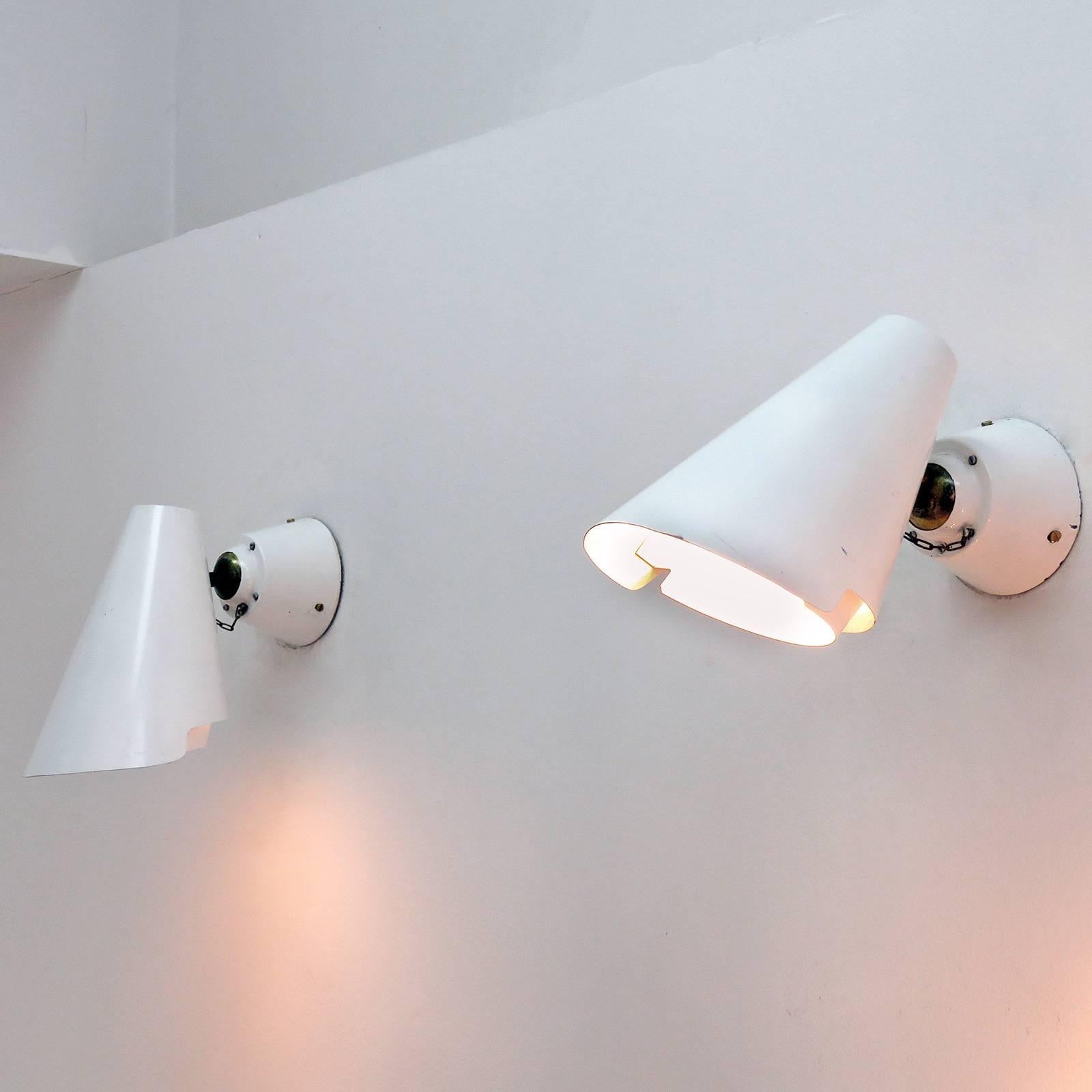 Pair of Paavo Tynell Wall Lights, Model 2351, 1950 2