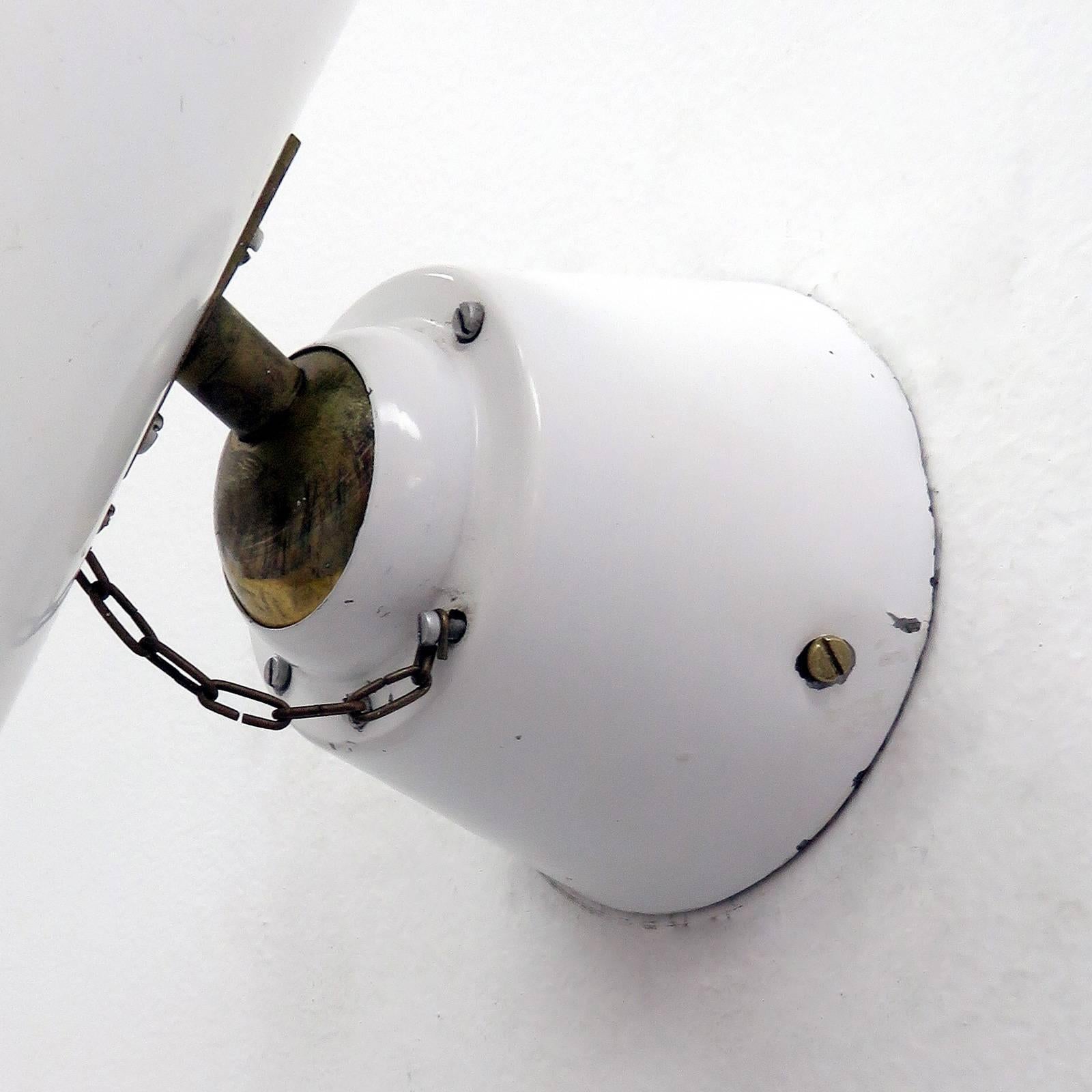 Pair of Paavo Tynell Wall Lights, Model 2351, 1950 In Good Condition In Los Angeles, CA