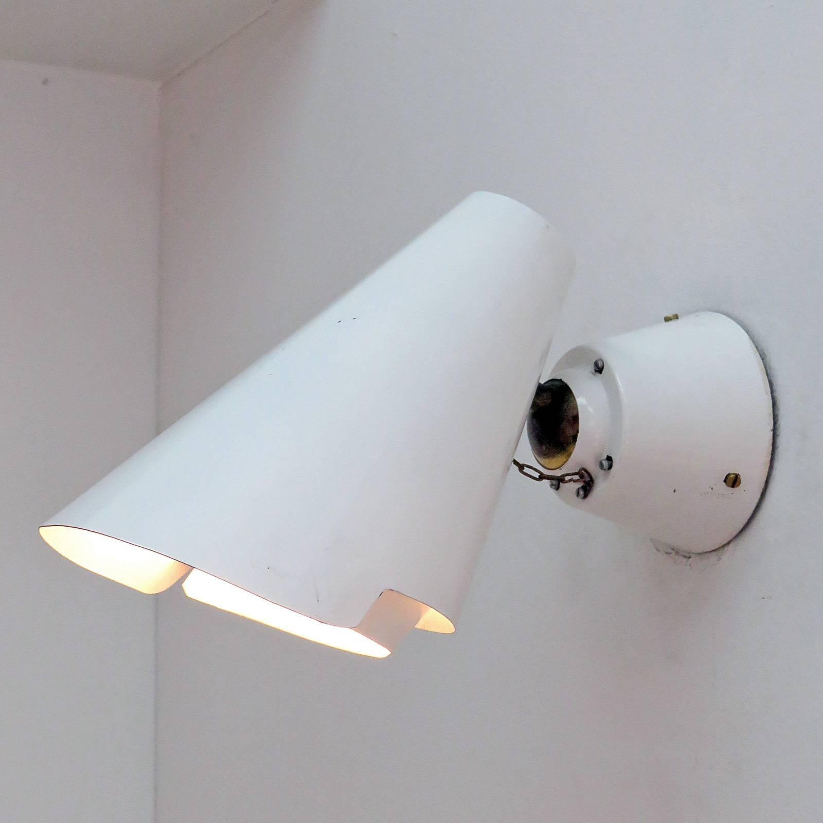 Brass Pair of Paavo Tynell Wall Lights, Model 2351, 1950