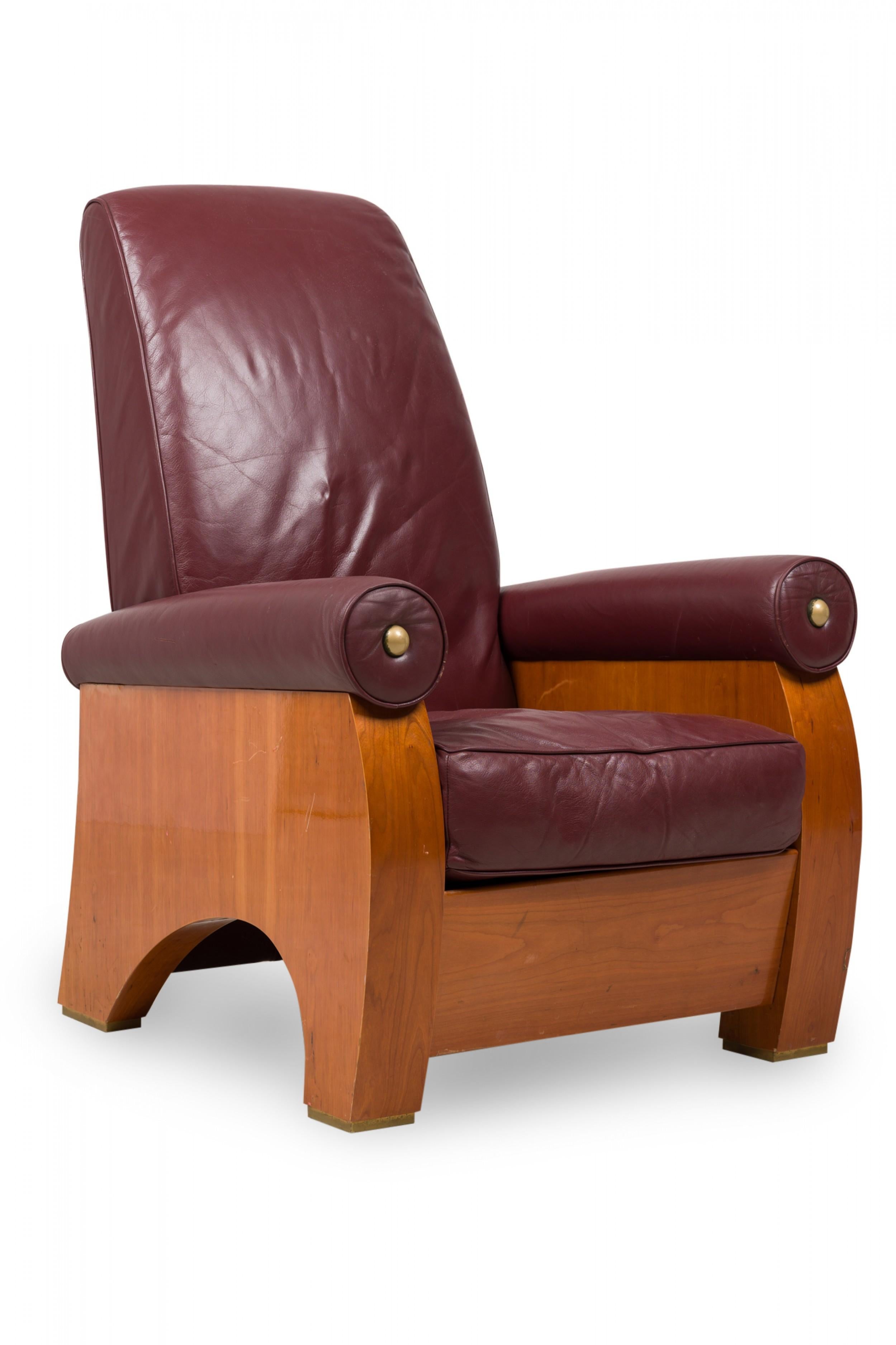 Paar amerikanische Mid-Century-Mahagoni-Stühle mit hoher Rückenlehne aus der Pace-Kollektion (Moderne der Mitte des Jahrhunderts) im Angebot
