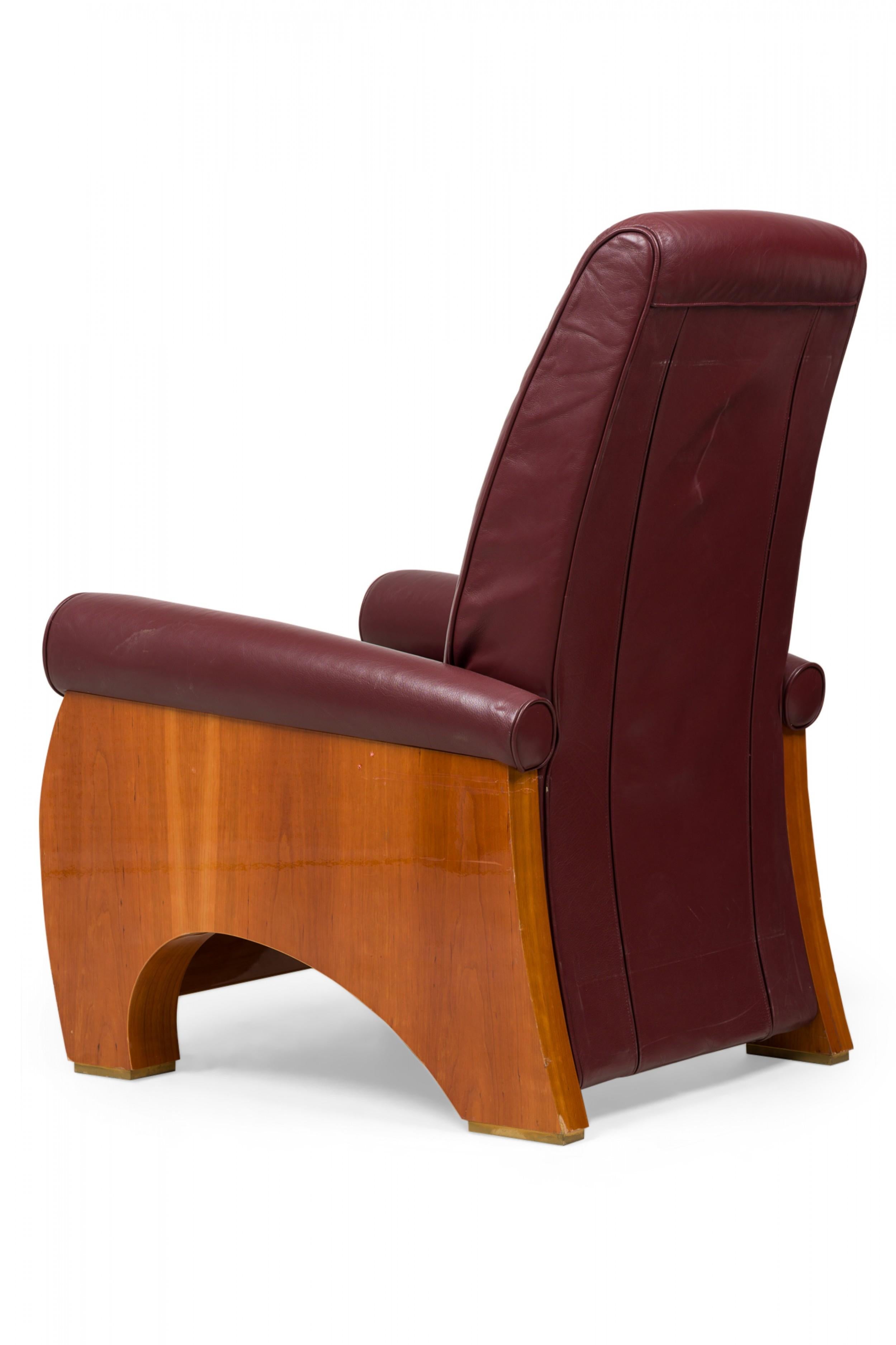 Paar amerikanische Mid-Century-Mahagoni-Stühle mit hoher Rückenlehne aus der Pace-Kollektion im Angebot 1