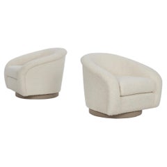 Pair of PACE Swivel Lounge Chairs