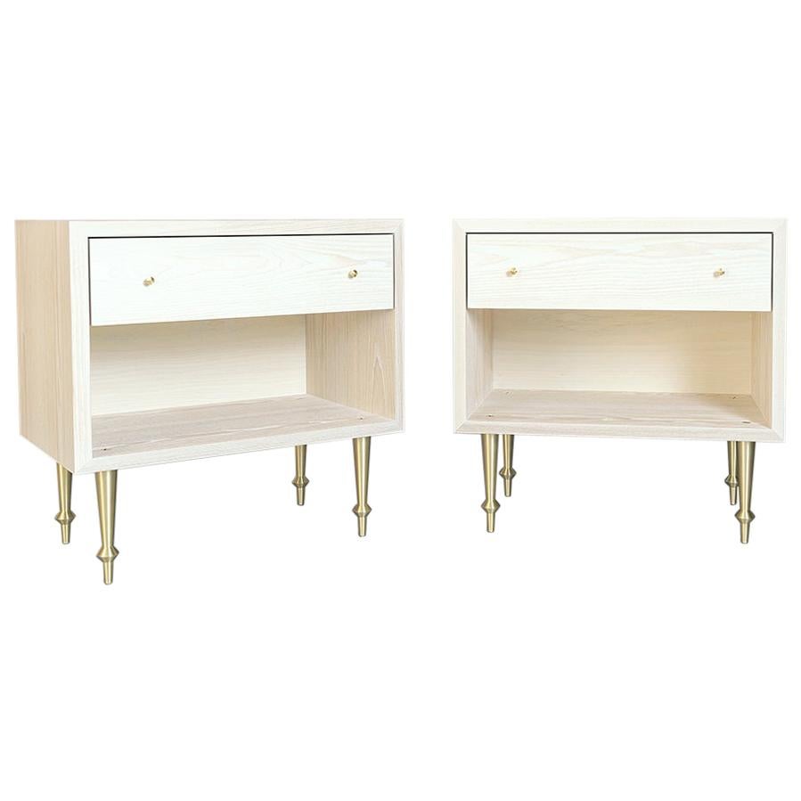 Pair of Pacific Nightstands by VOLK For Sale