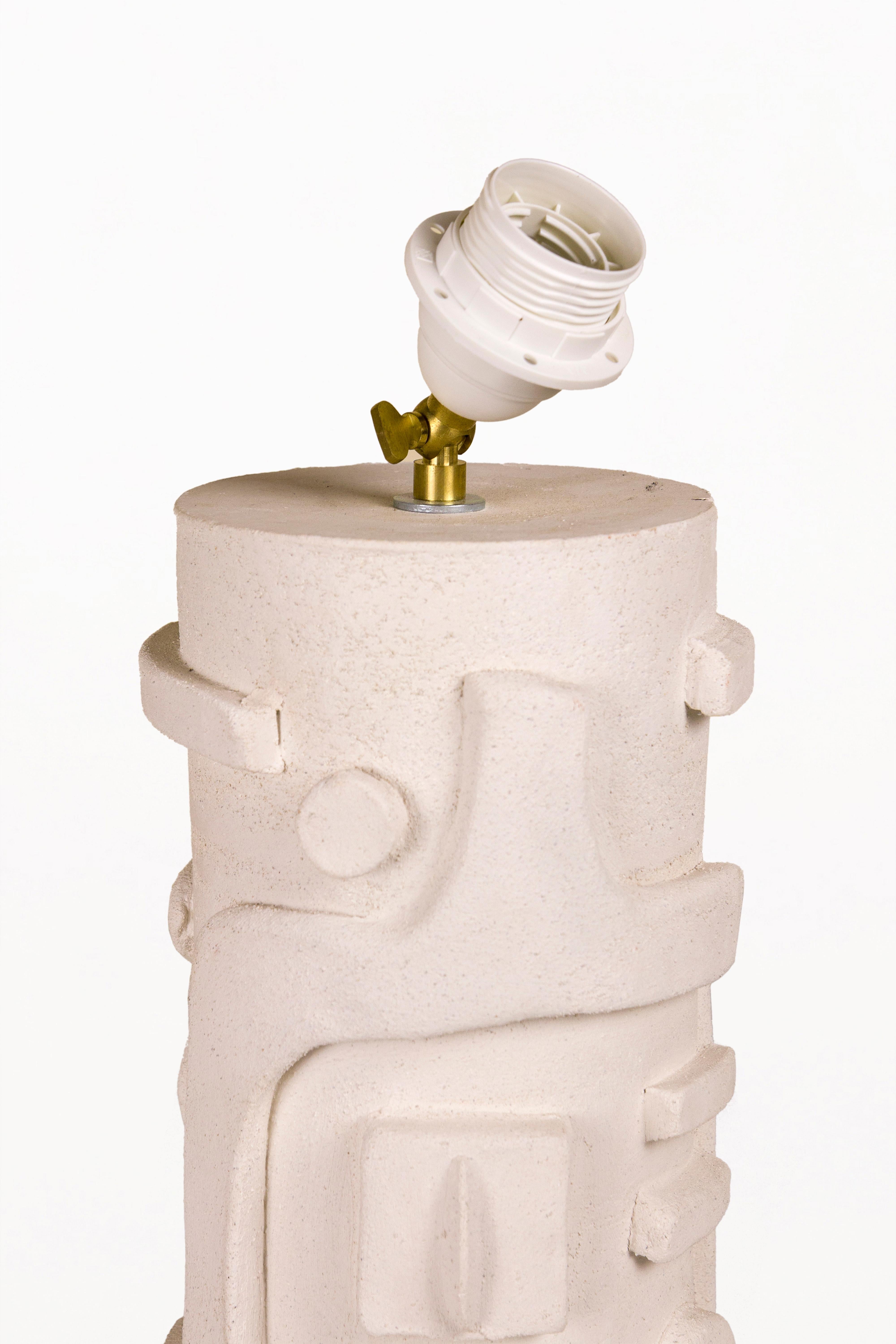 Ceramic Pair of Paco Ponte Table Lamp, circa 2022, Spain For Sale