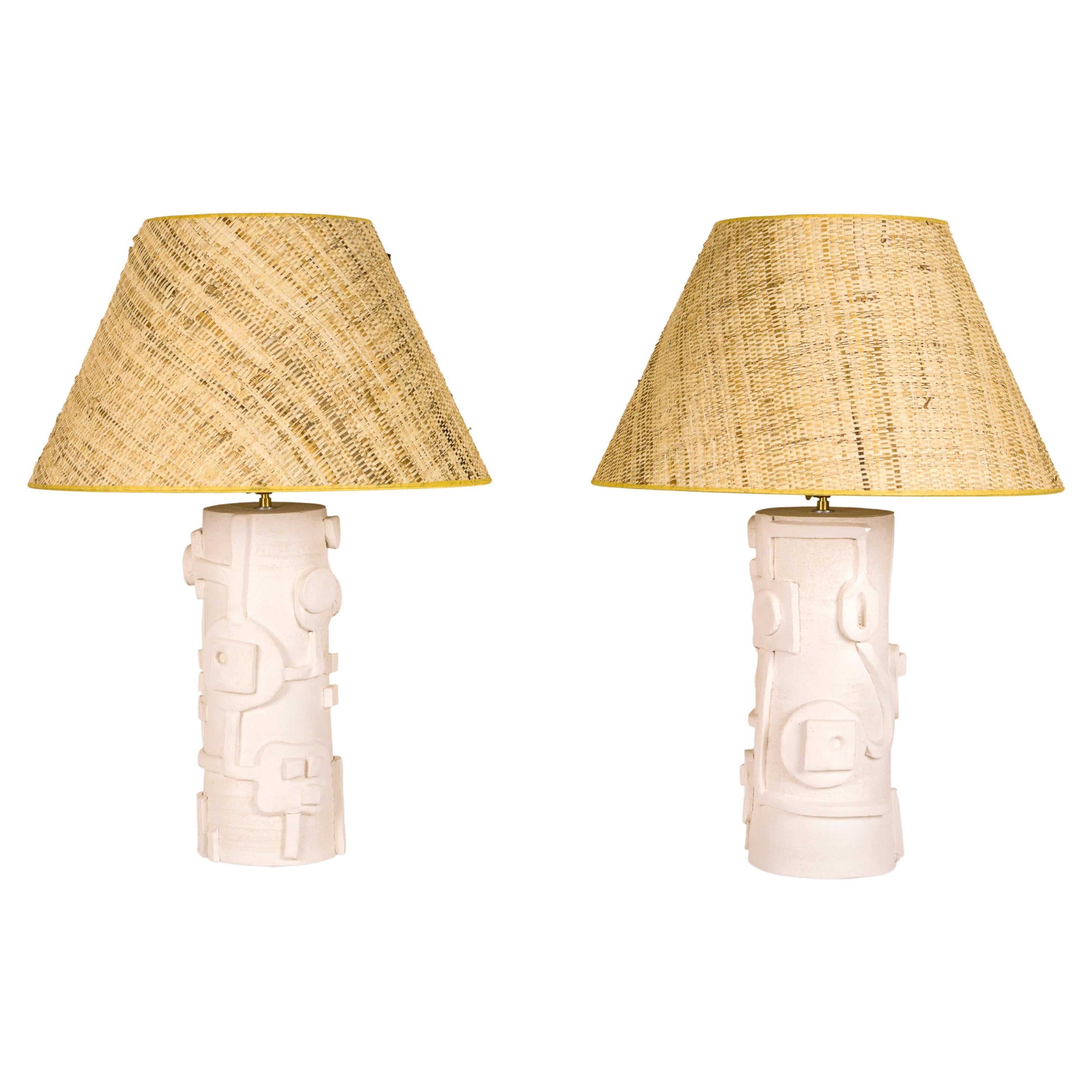 Pair of Paco Ponte Table Lamp, circa 2022, Spain