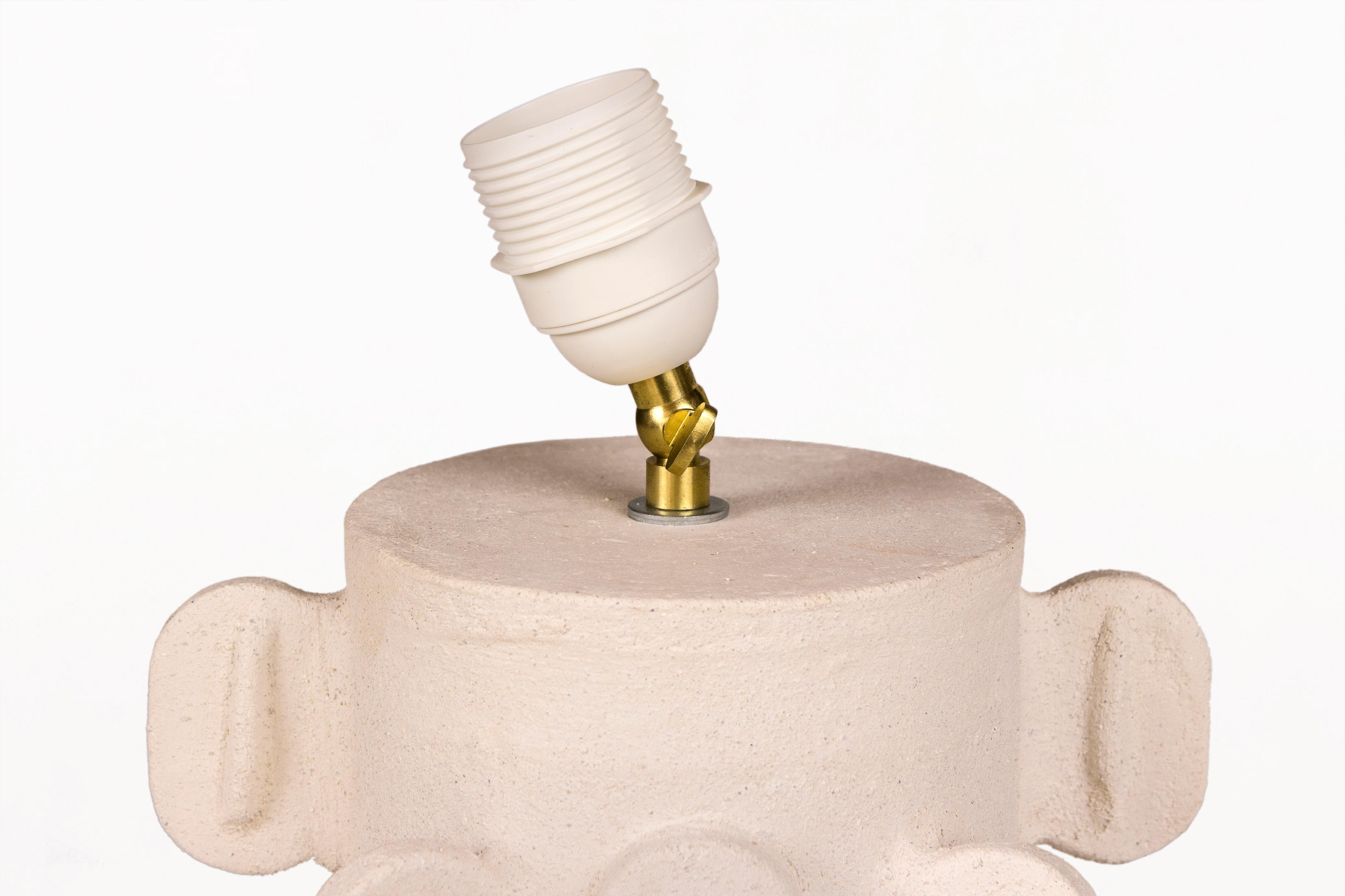 Ceramic Pair of Paco Ponte Table Lamp, circa 2025, Spain (Ref. TAP 0044) For Sale