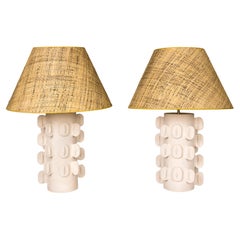 Paire de lampes de table Paco Ponte, circa 2025, Espagne (Ref. TAP 0044)