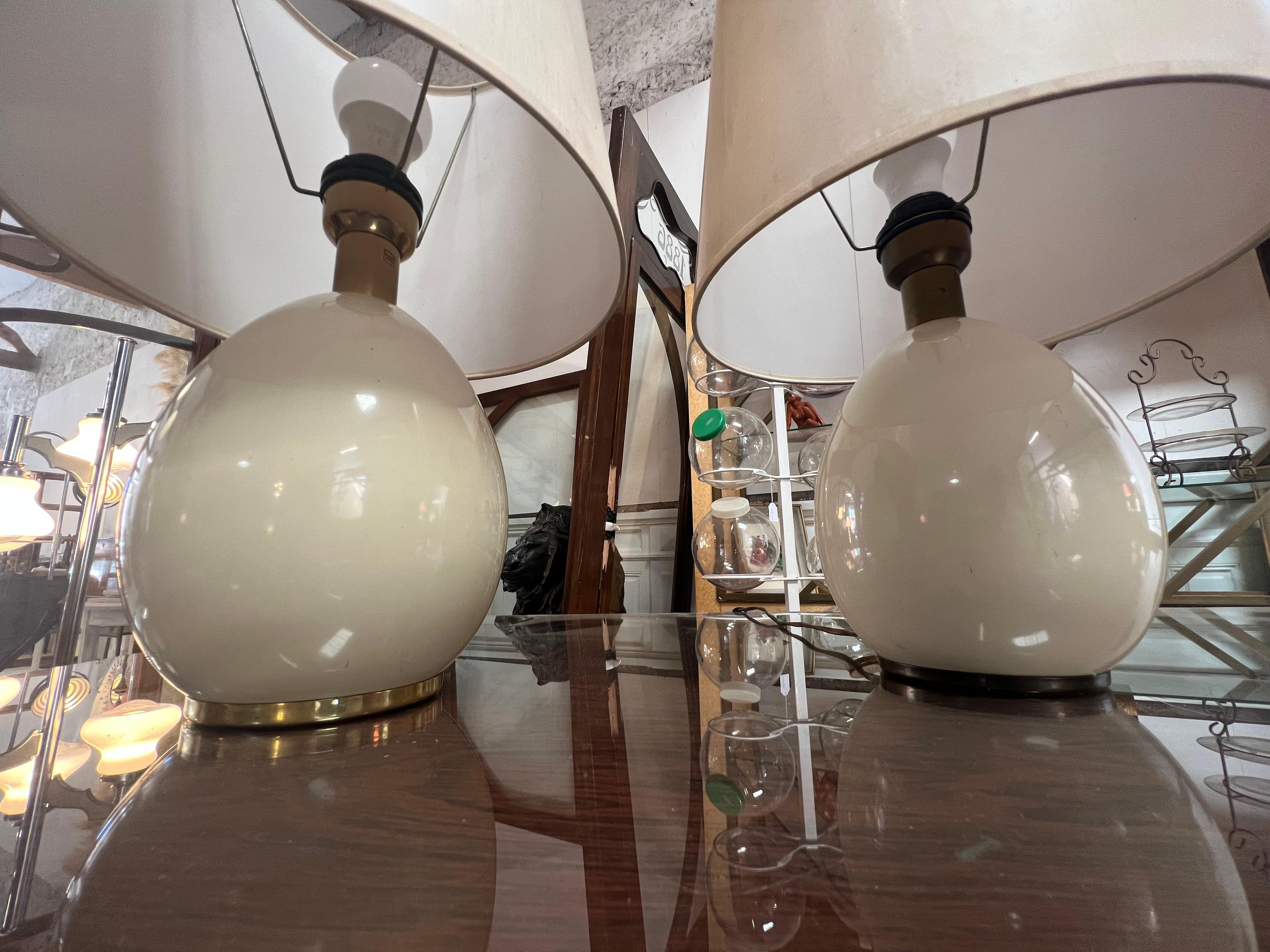 Pair of Paf Lamp , 1950’s Italy  For Sale 5
