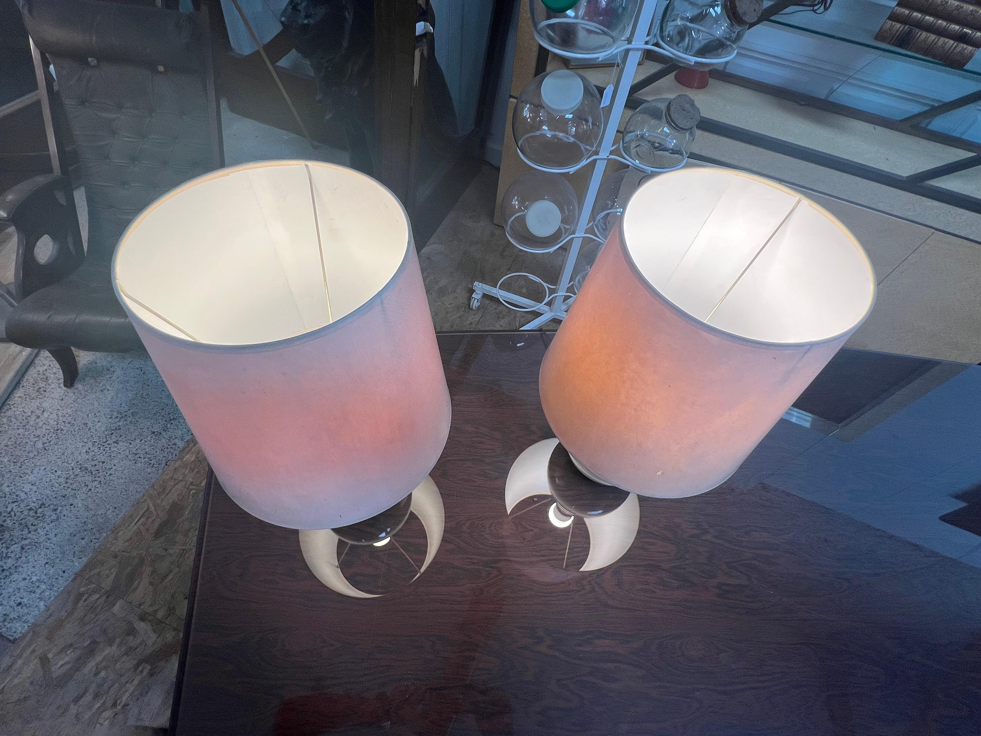 Pair of Paf Lamp , 1950’s Italy  For Sale 7