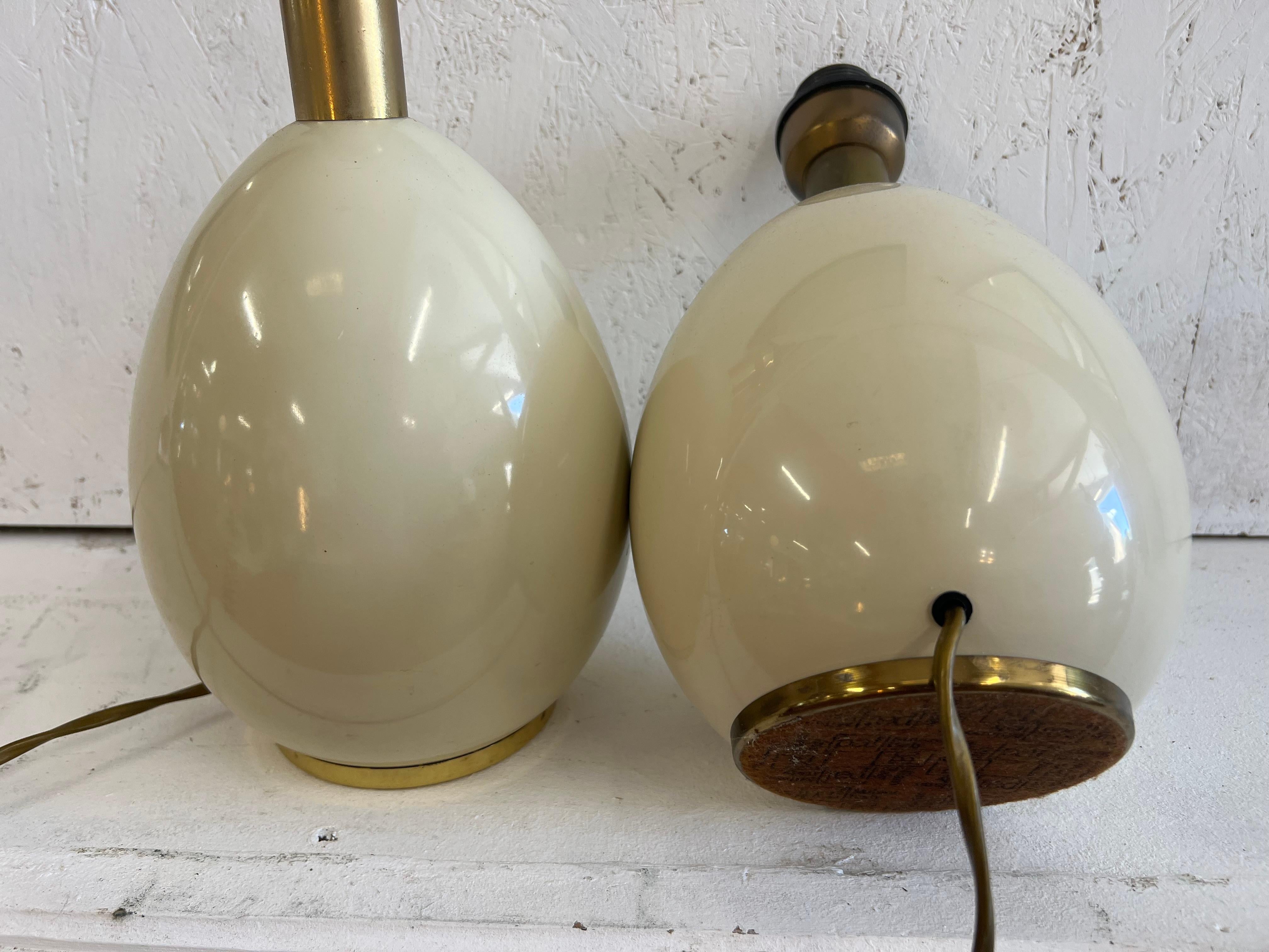 20ième siècle Paire de lampes Paf, 1950, Italie  en vente