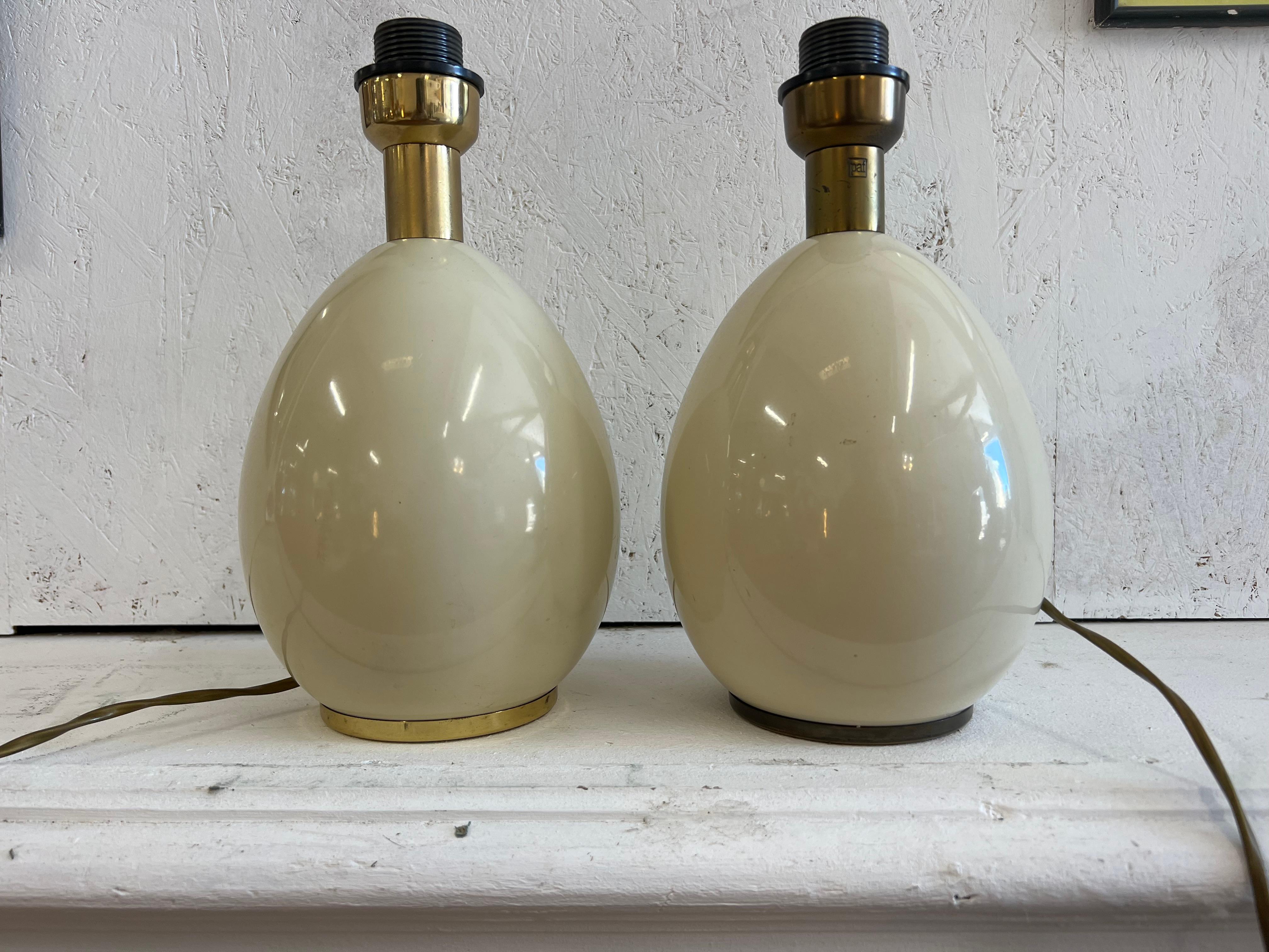 Pair of Paf Lamp , 1950’s Italy  For Sale 2