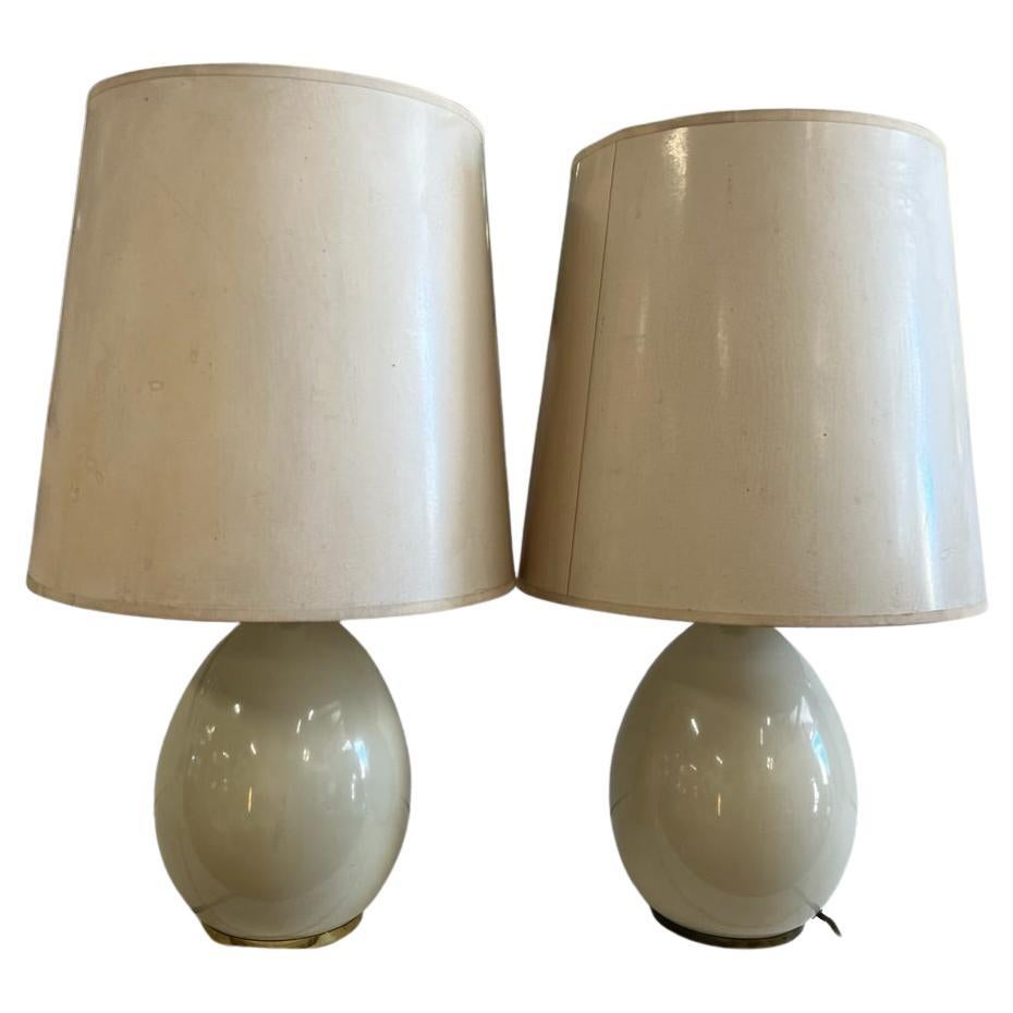 Pair of Paf Lamp , 1950’s Italy  For Sale
