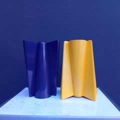 Pair of Pago-Pago vases by Enzo Mari for Danese Milano