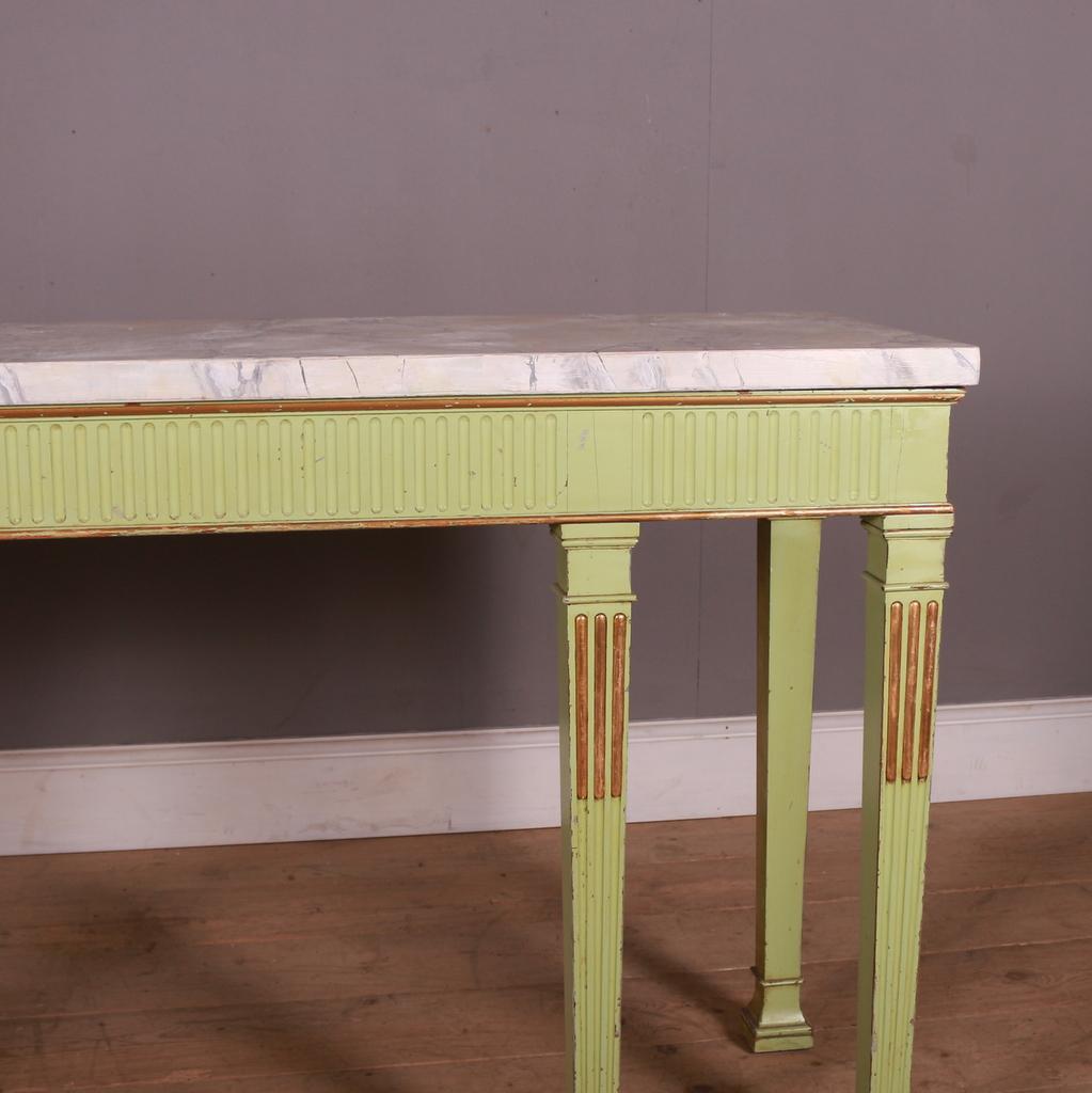 Victorian Pair of Painted Console Tables