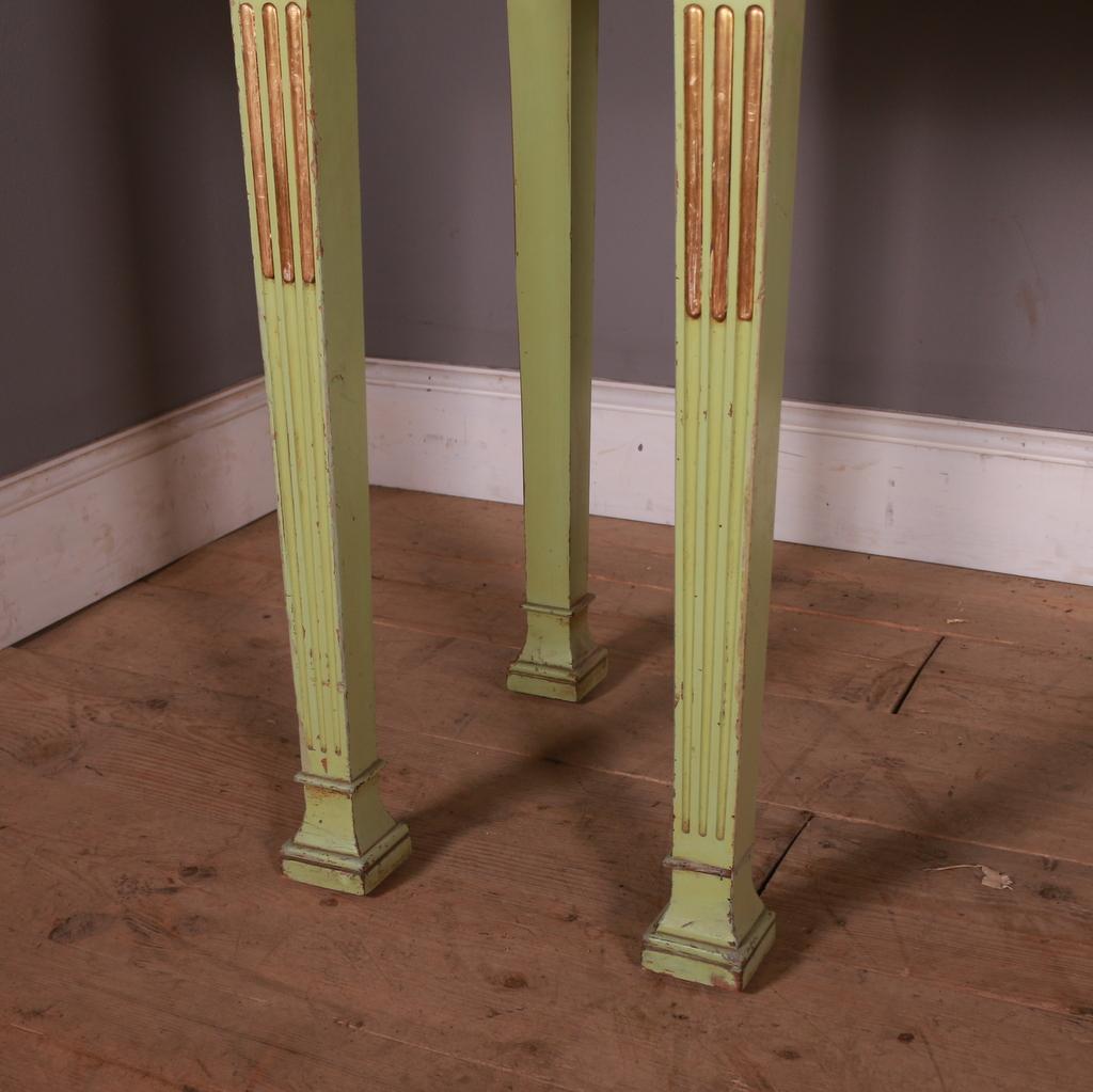 Pair of Painted Console Tables In Good Condition In Leamington Spa, Warwickshire