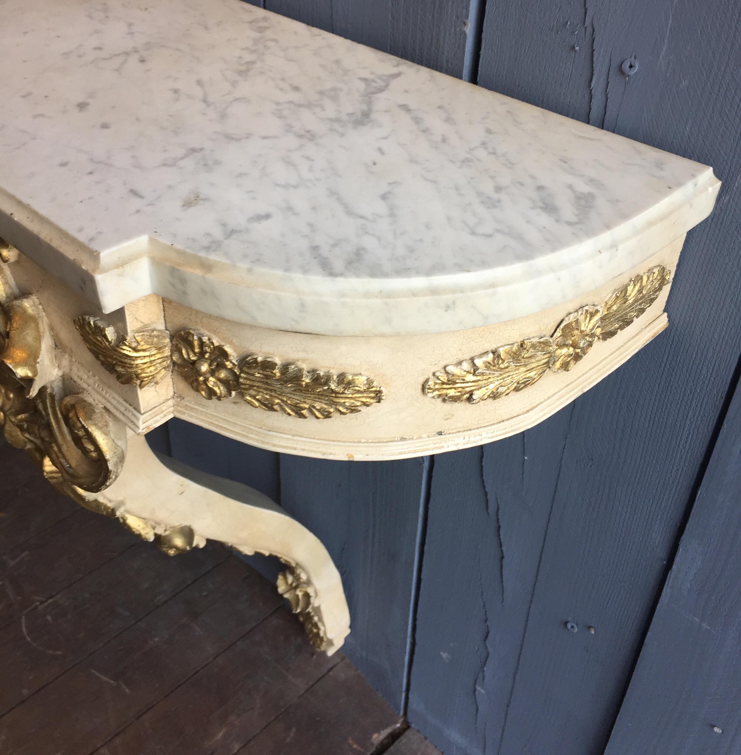 Pair of Painted Empire Style Console Tables or Nightstands 2