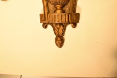 Pair of Painted & Gilt Decorative Plaques