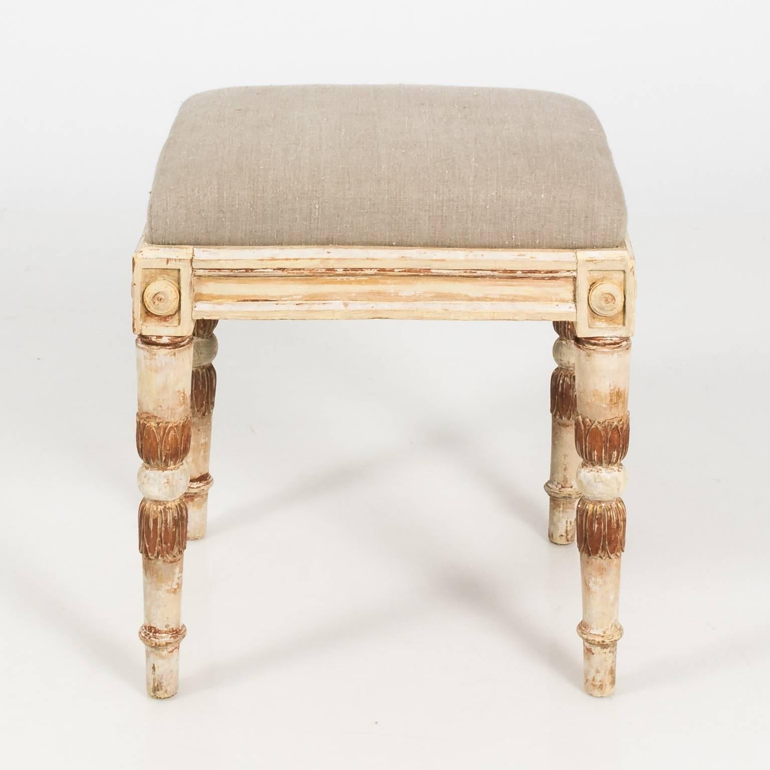 Pair of Painted Gustavian Benches 7