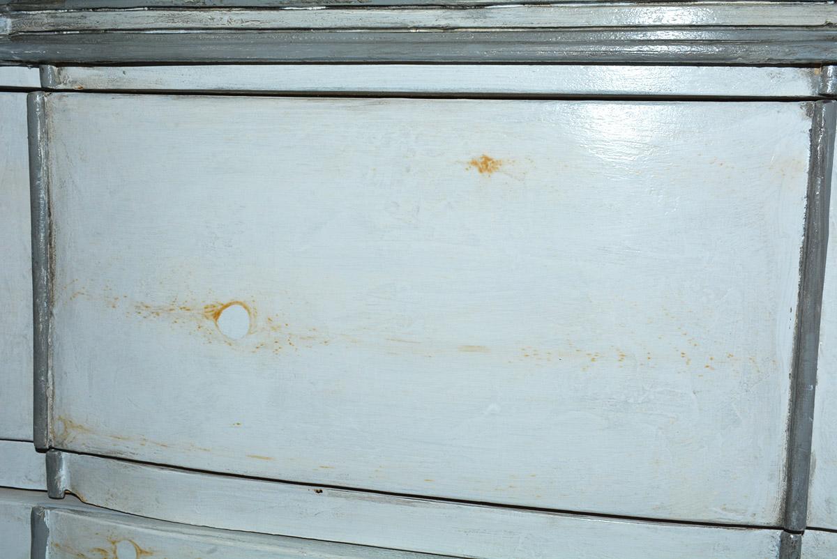 Wood Painted Gustavian Swedish Style Chest of Drawers