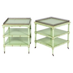 Pair of Painted Side Tables