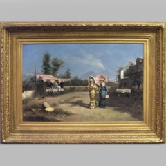 Ein Paar Gemälde von Francesco Peluso