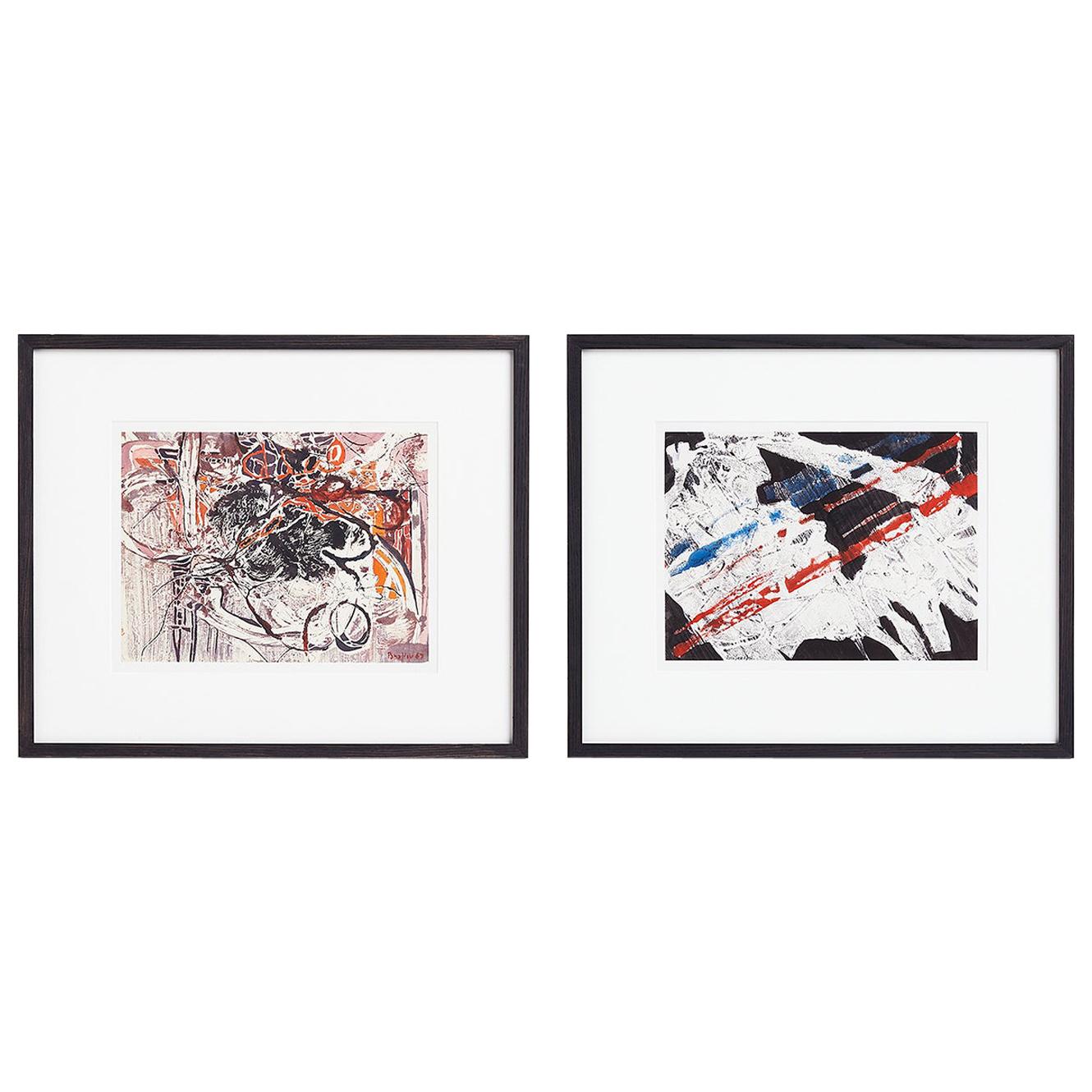 Pair of Paintings by Jacques de Panafieu