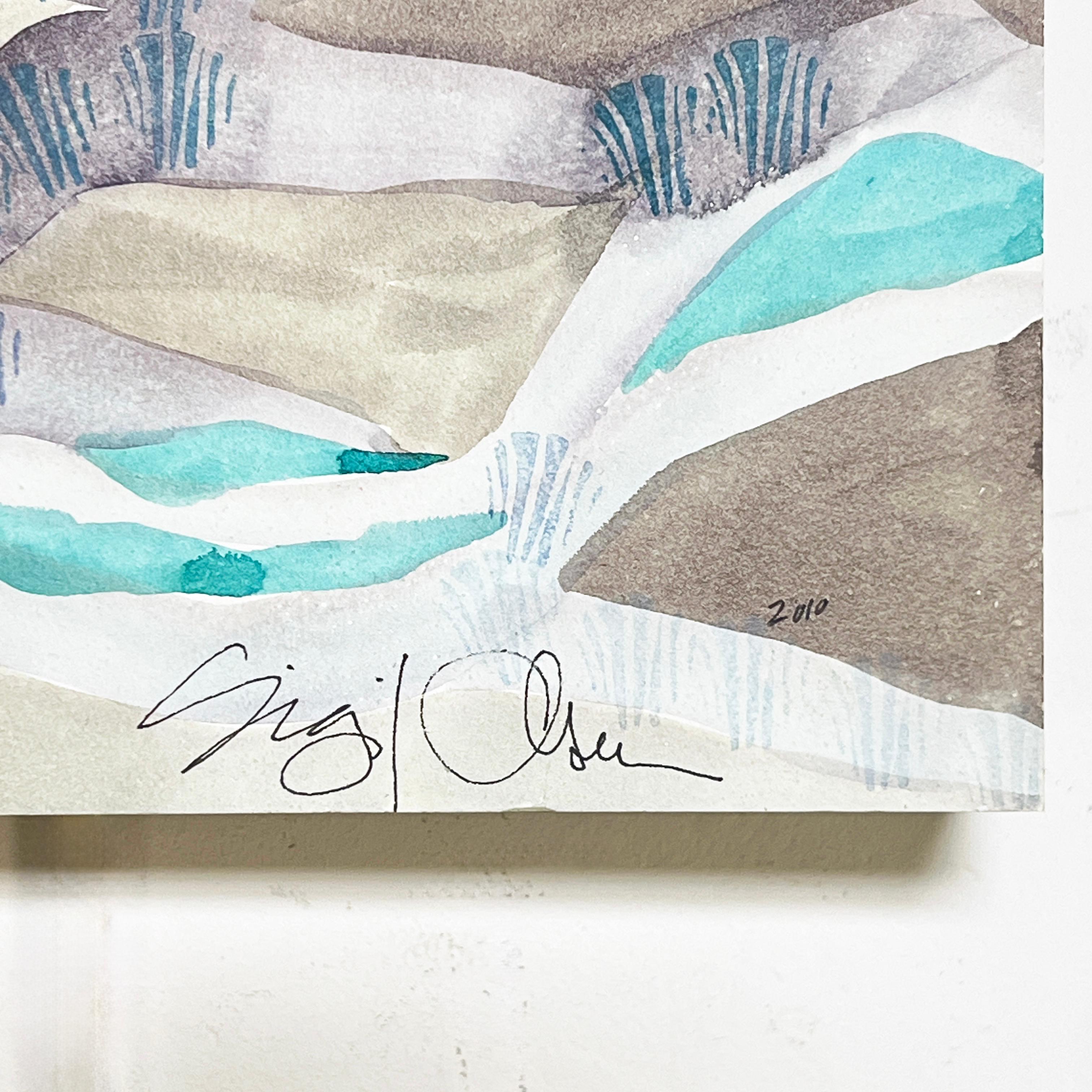 XXIe siècle et contemporain Pair of Paintings by Sigrid Olsen, Circa 2000s en vente