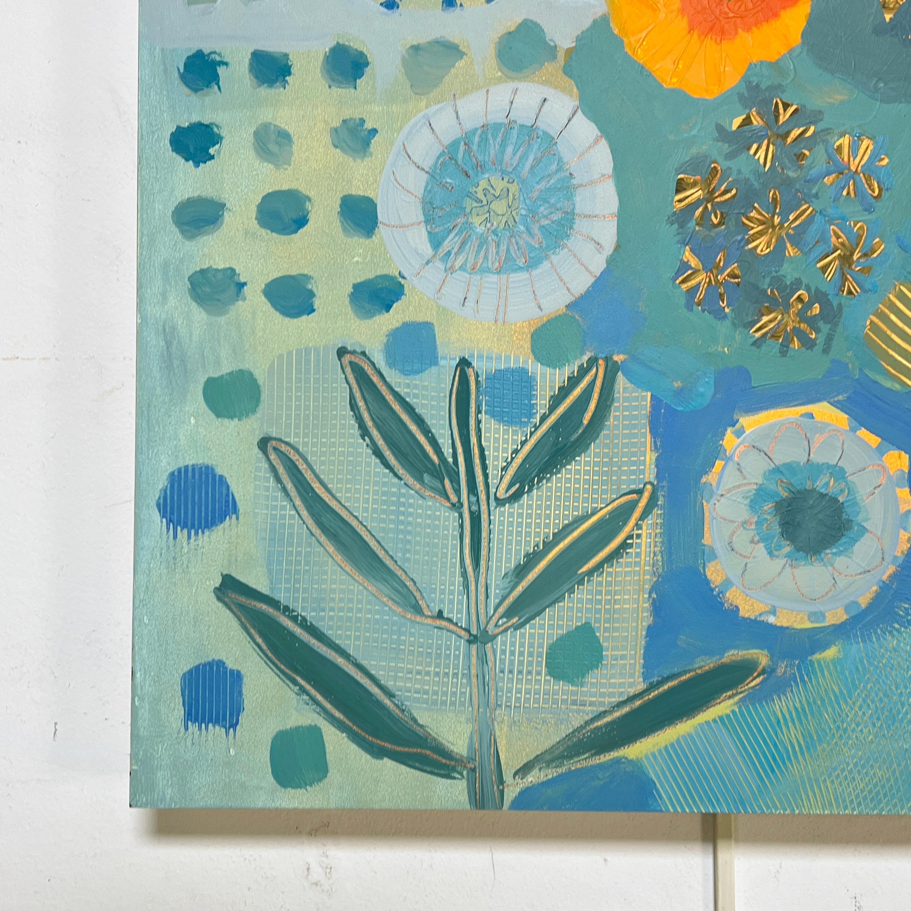 Pair of Paintings by Sigrid Olsen, Circa 2000s en vente 2