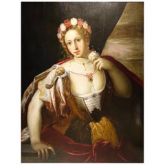 Pair of Paintings on Panel, Workshop of Abraham Janssens
