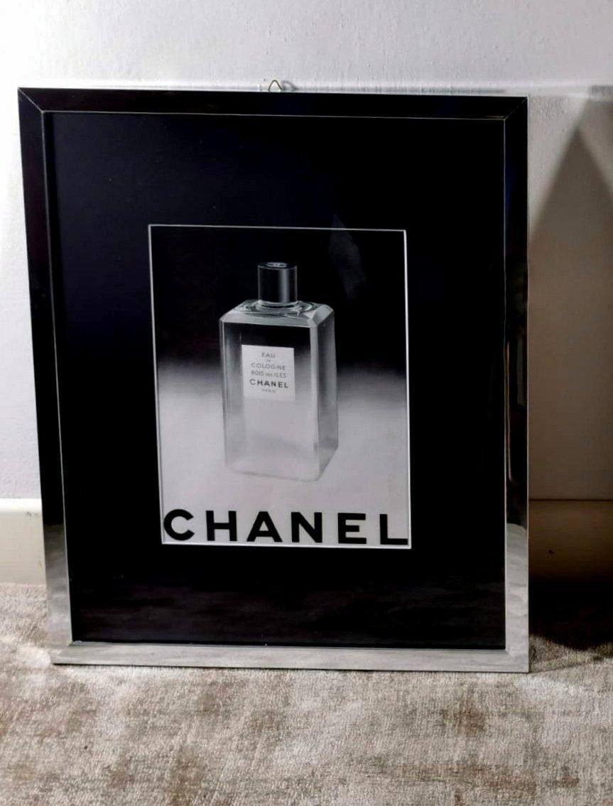 Other Pair of Paintings with Original Chanel Perfume Advertising, 1950s