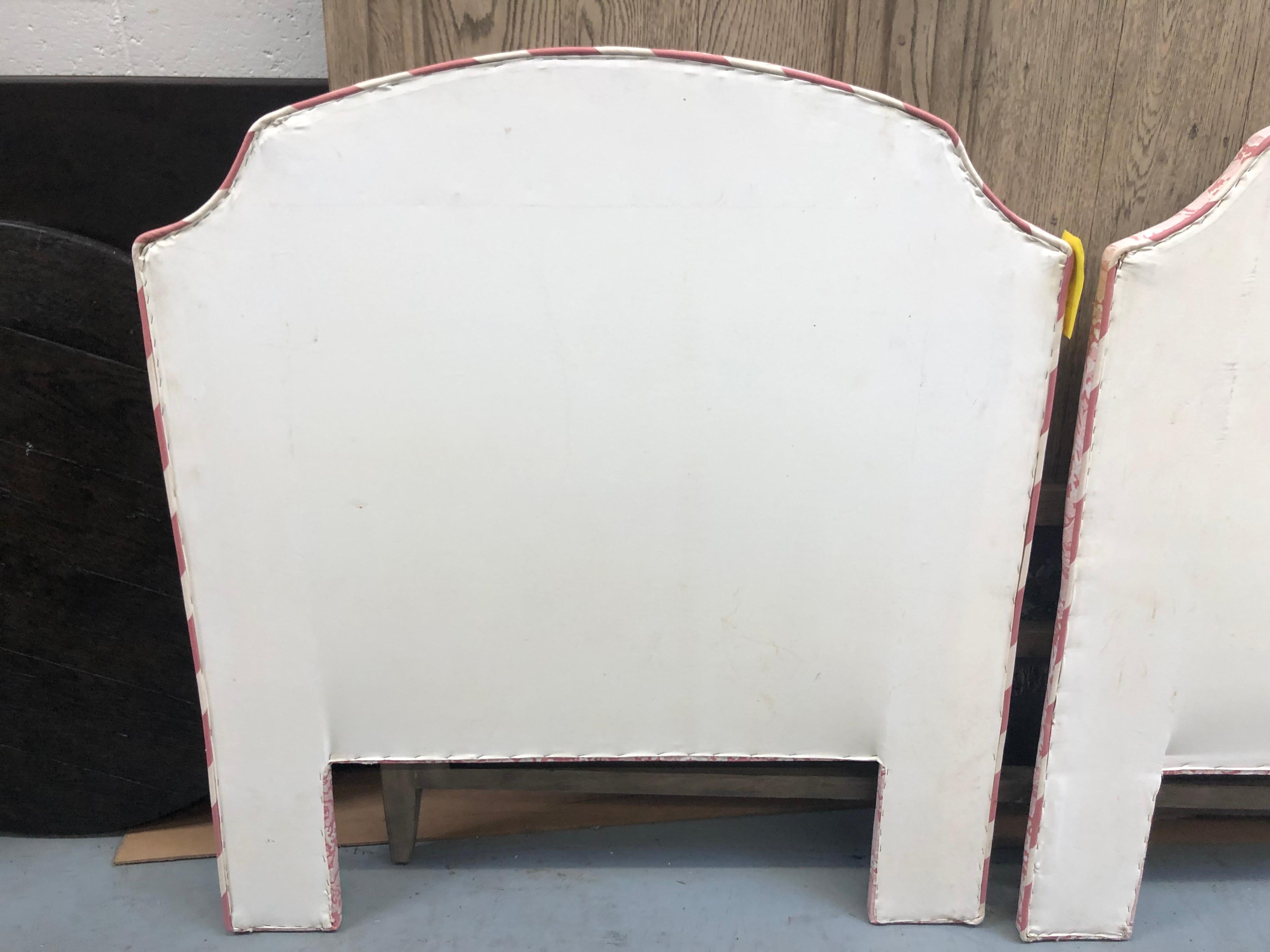 Pair of Palm Beach Regency Twin Headboards For Sale 9