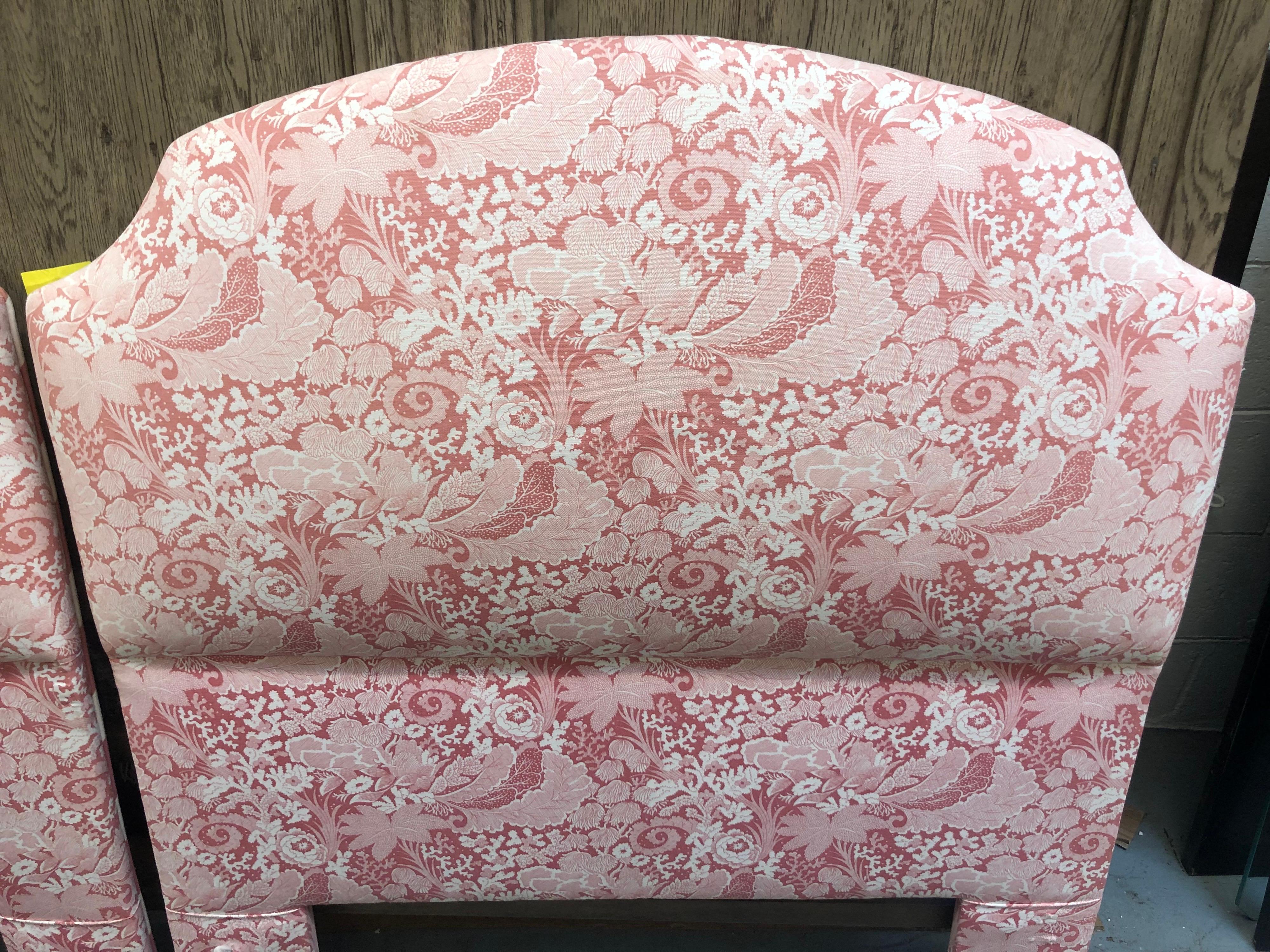 Pair of Palm Beach Regency Twin Headboards 2
