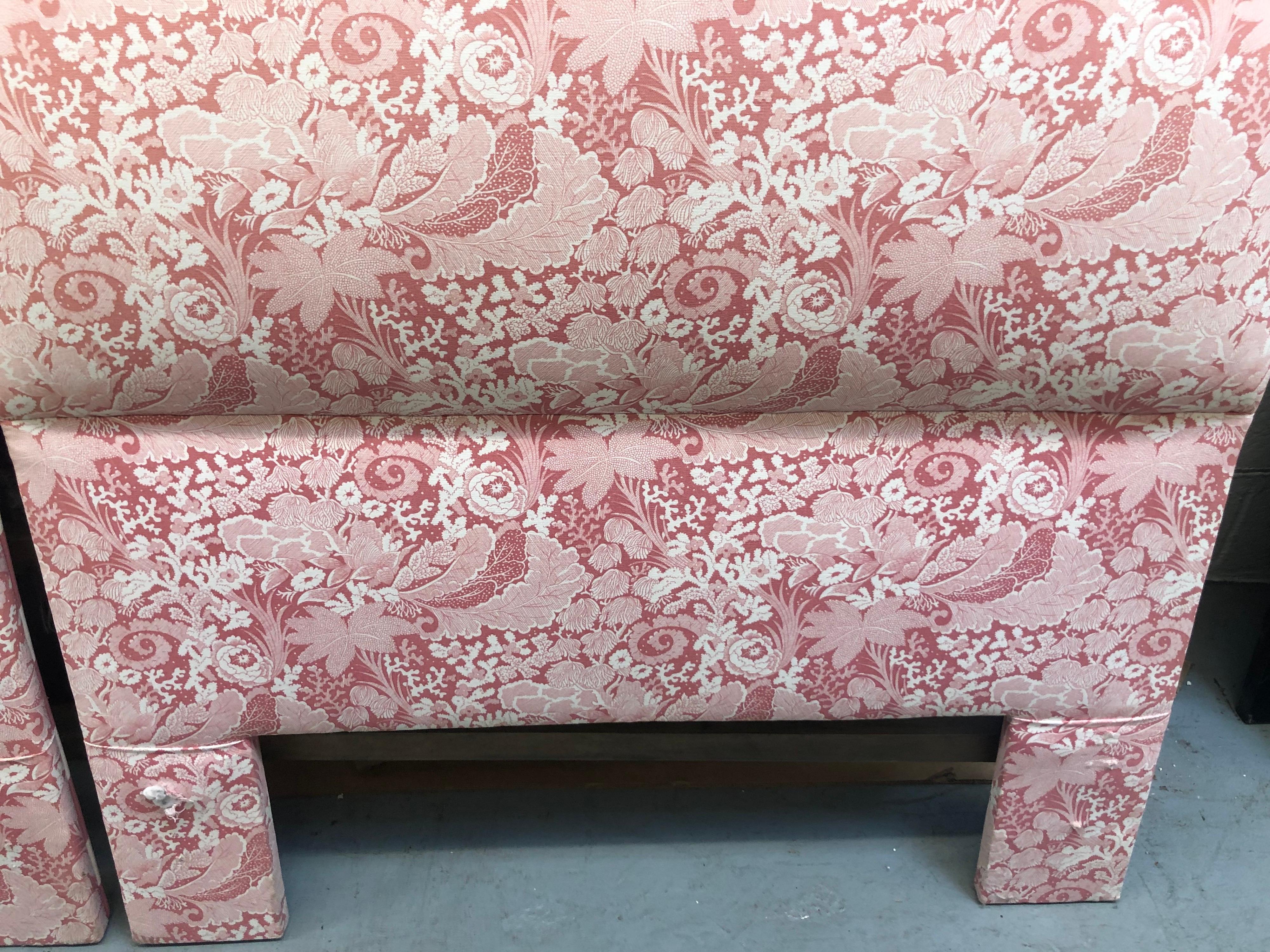 Pair of Palm Beach Regency Twin Headboards 3