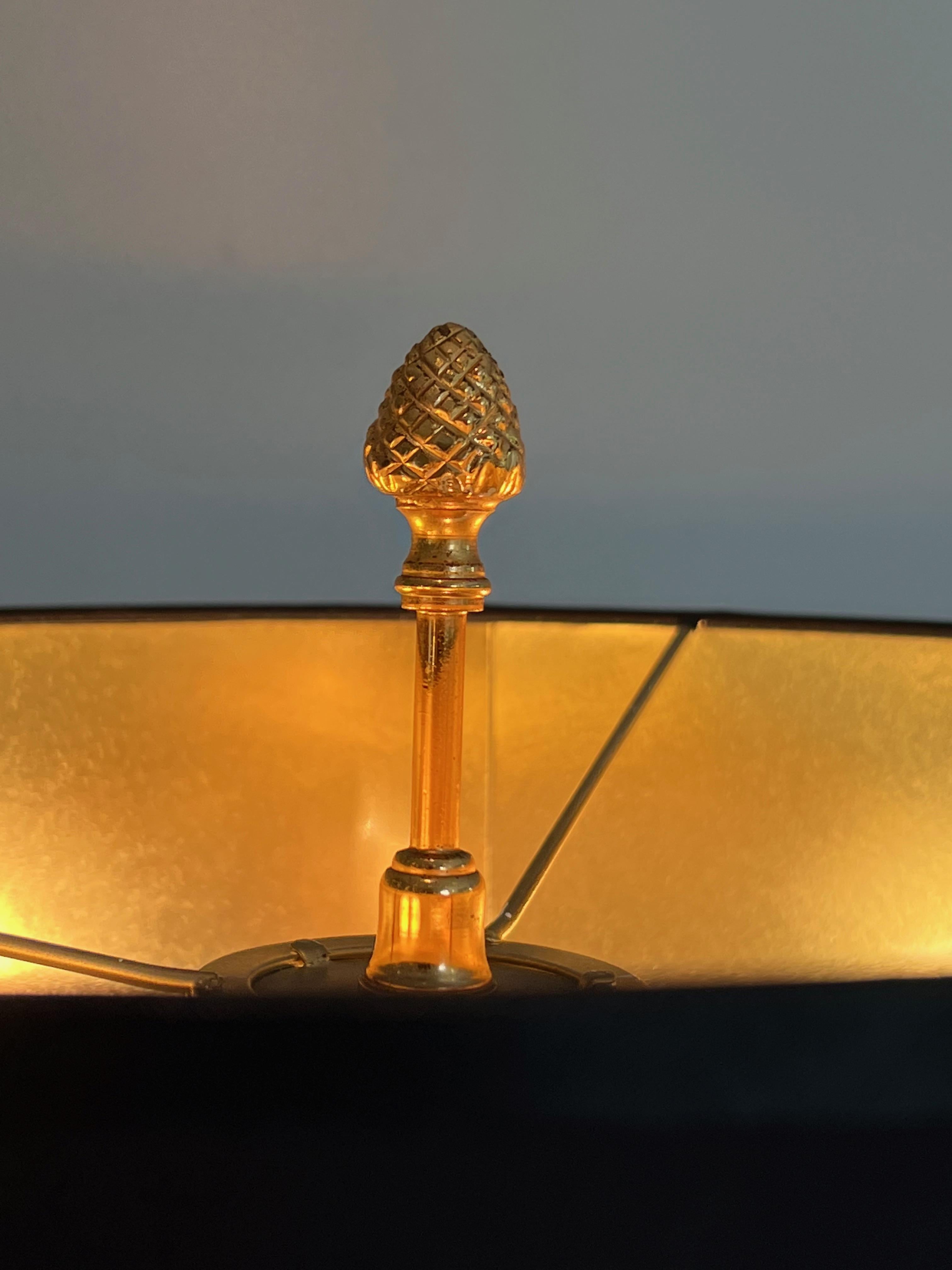 Pair of Palm Tree Chrome and Brass Neoclassical Style Wal  Lights For Sale 3