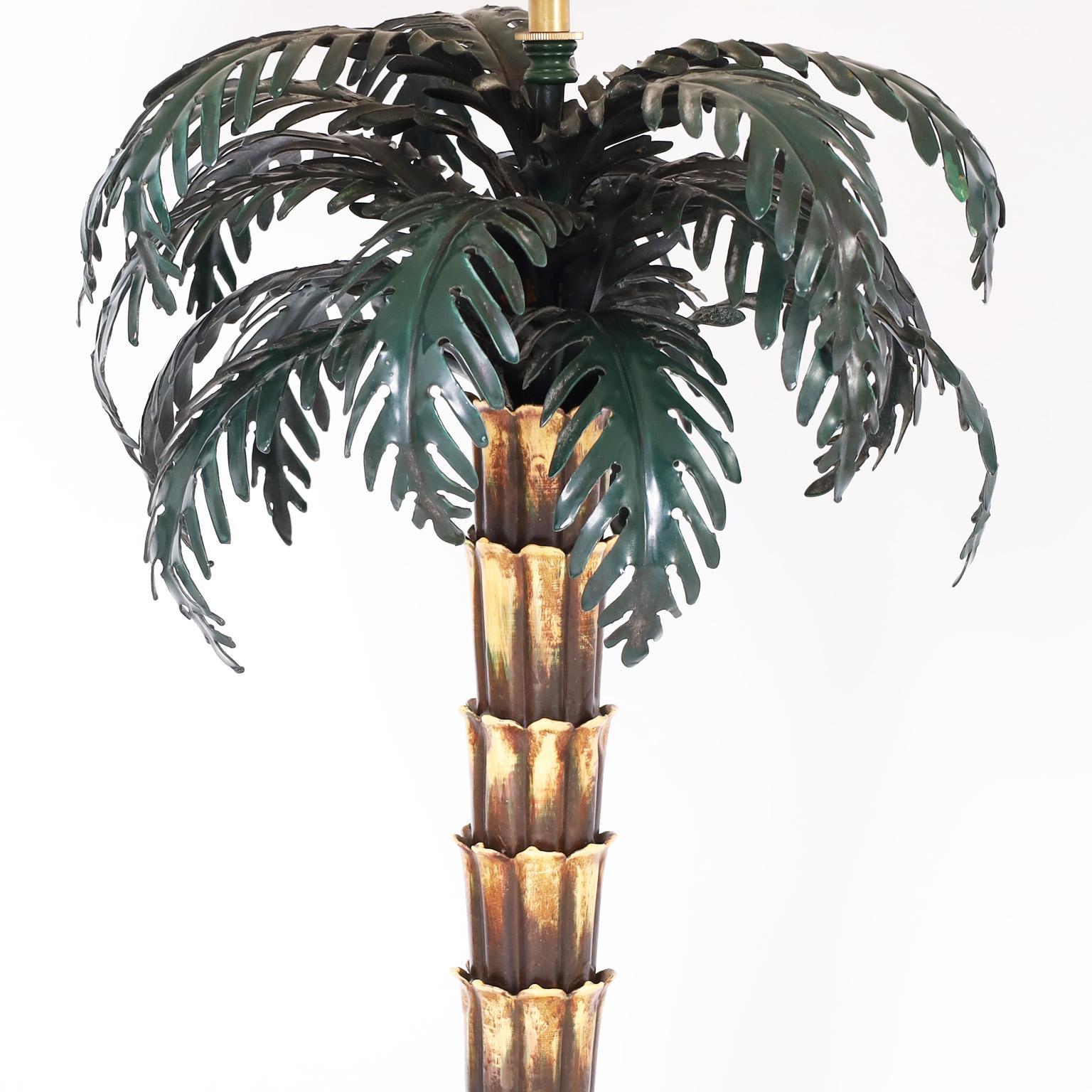 palm tree lamps
