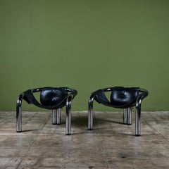 Pair of "Palo Alto" Lounge Chairs by Byron Botker for Landes Manufacturing Co.