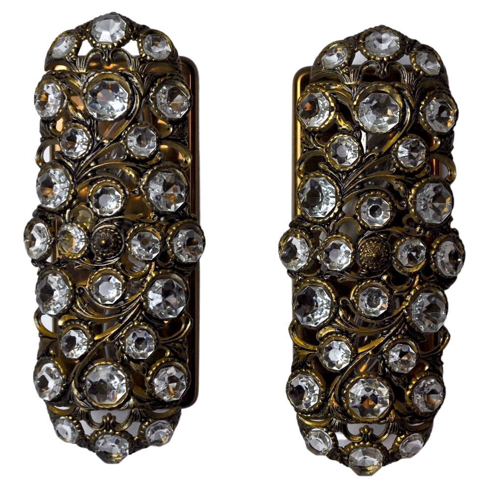 Pair of Palwa Appliques by Ernest Palm, 1960, Spain For Sale
