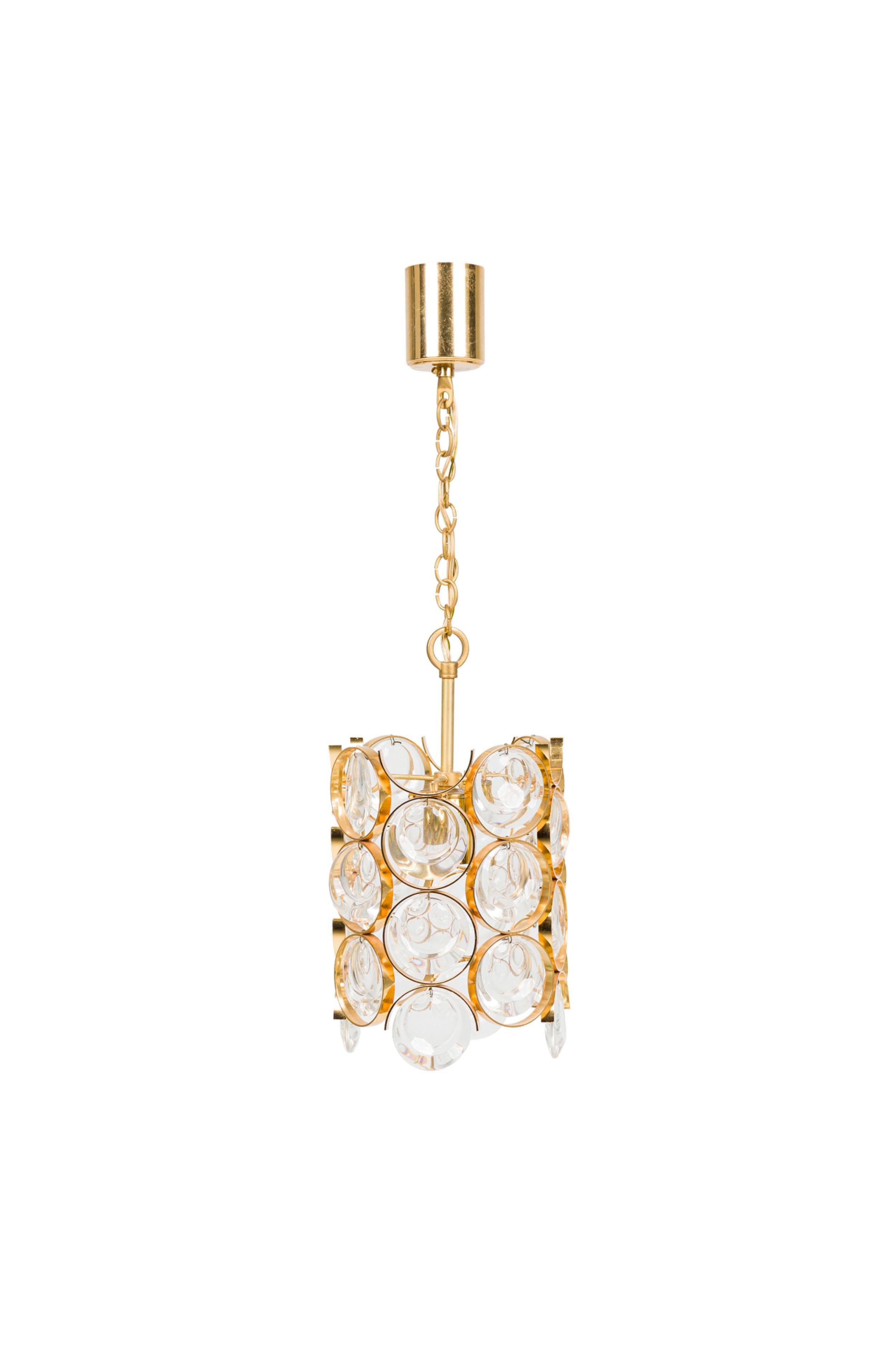 Mid-Century moderno Coppia di ciondoli cilindrici di Palwa, metà del secolo scorso, in stile continentale in vendita