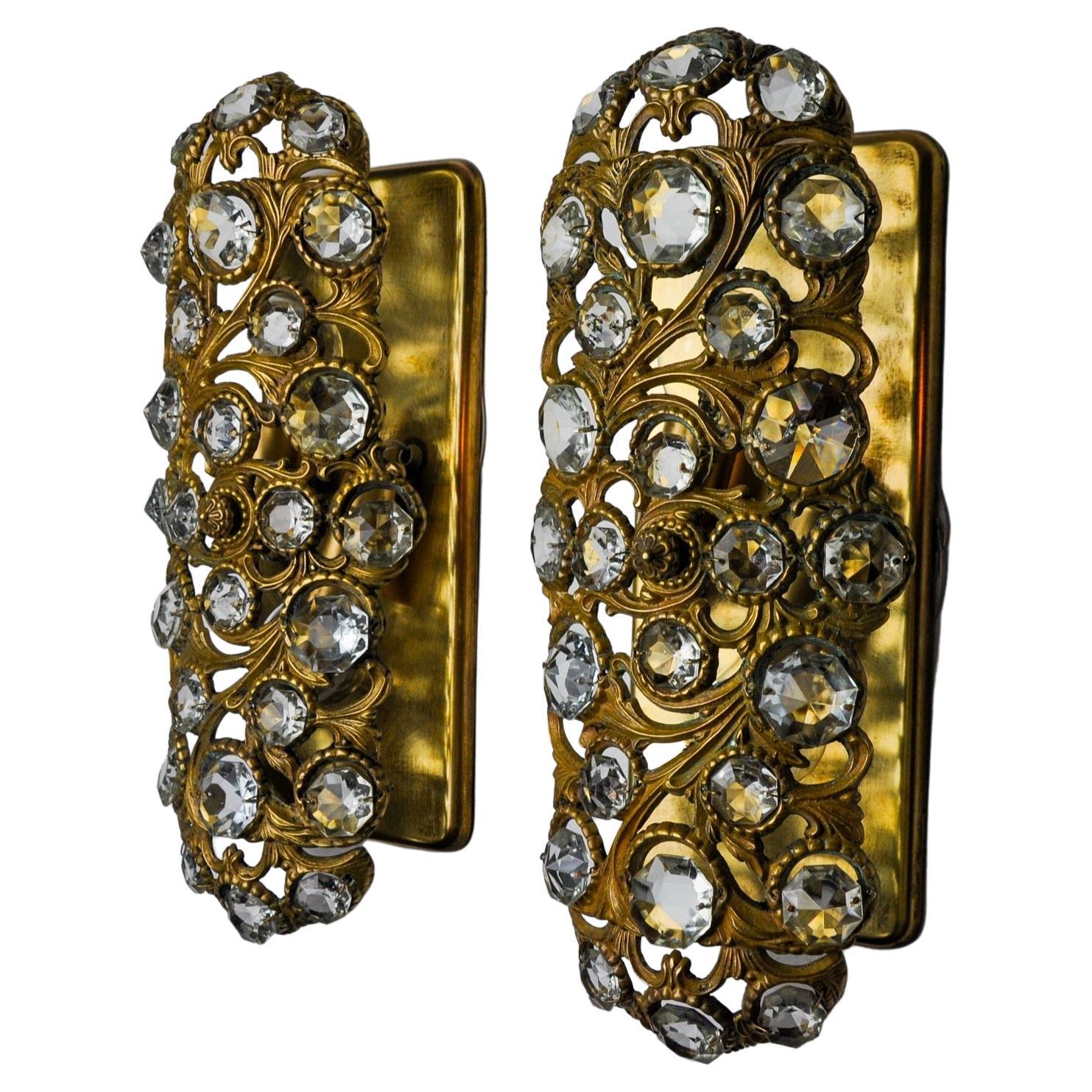 Pair of Palwa sconces by Ernest Palm, 1960, Spain For Sale