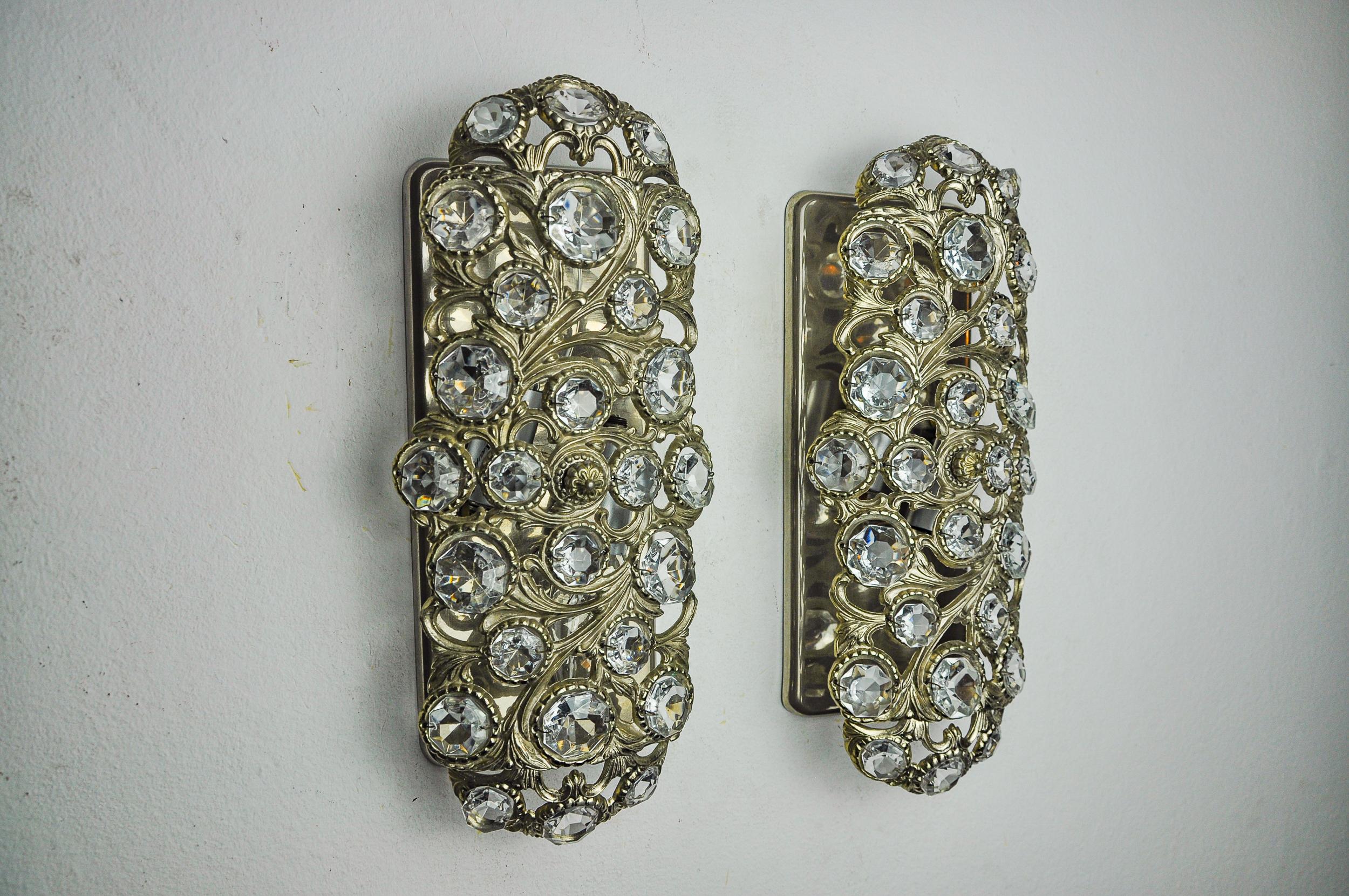 Spagnolo Coppia di applique Palwa di Ernest Palm, 1960, Spagna in vendita
