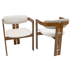 Pair of "Pamplona" Mid-Century Armchairs by Savini for Pozzi, Italy, 1960
